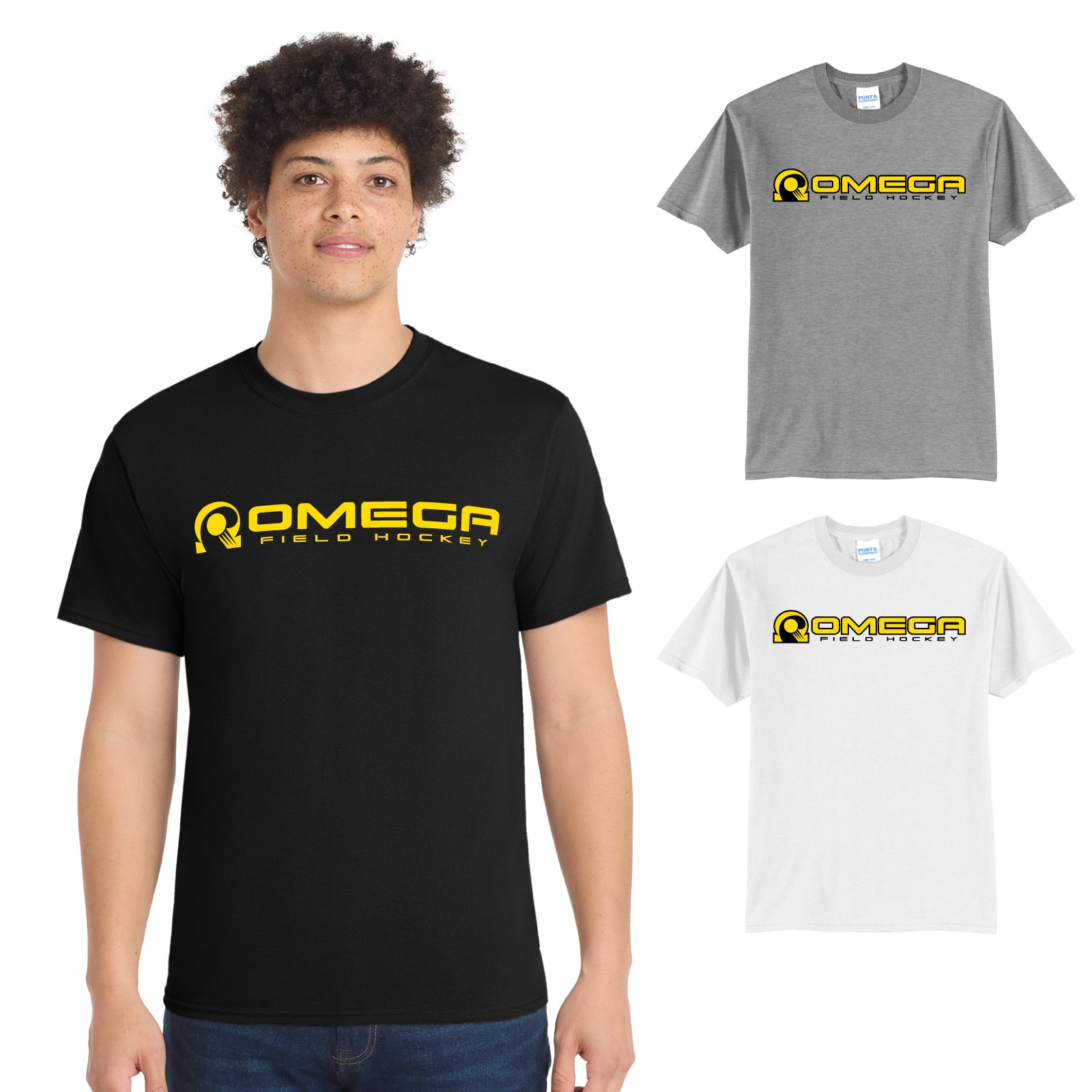 Omega Field Hockey - Youth/Adult/Men's/Women's Short Sleeve Tee