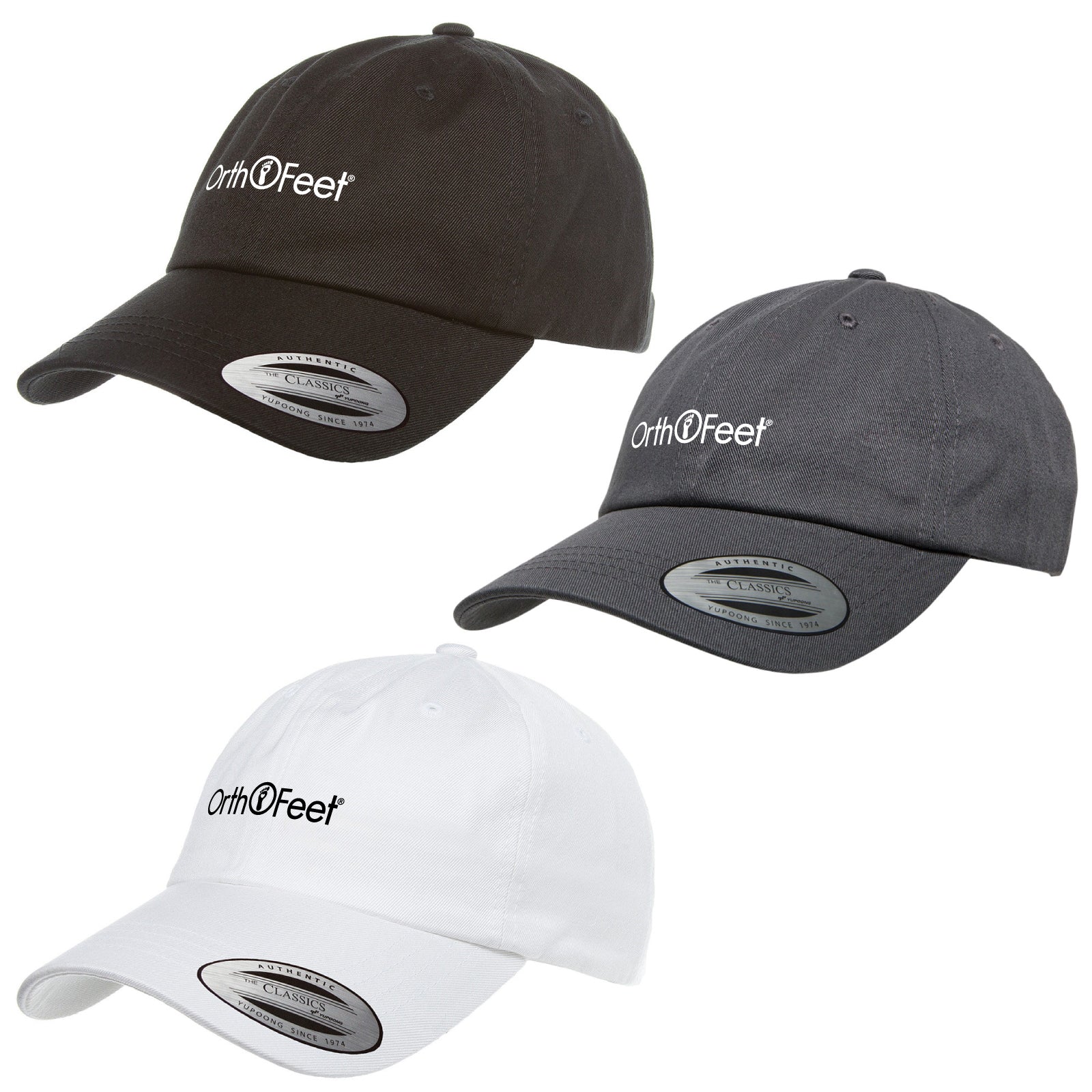 OrthoFeet - Adult Cotton Twill 'Dad' Cap