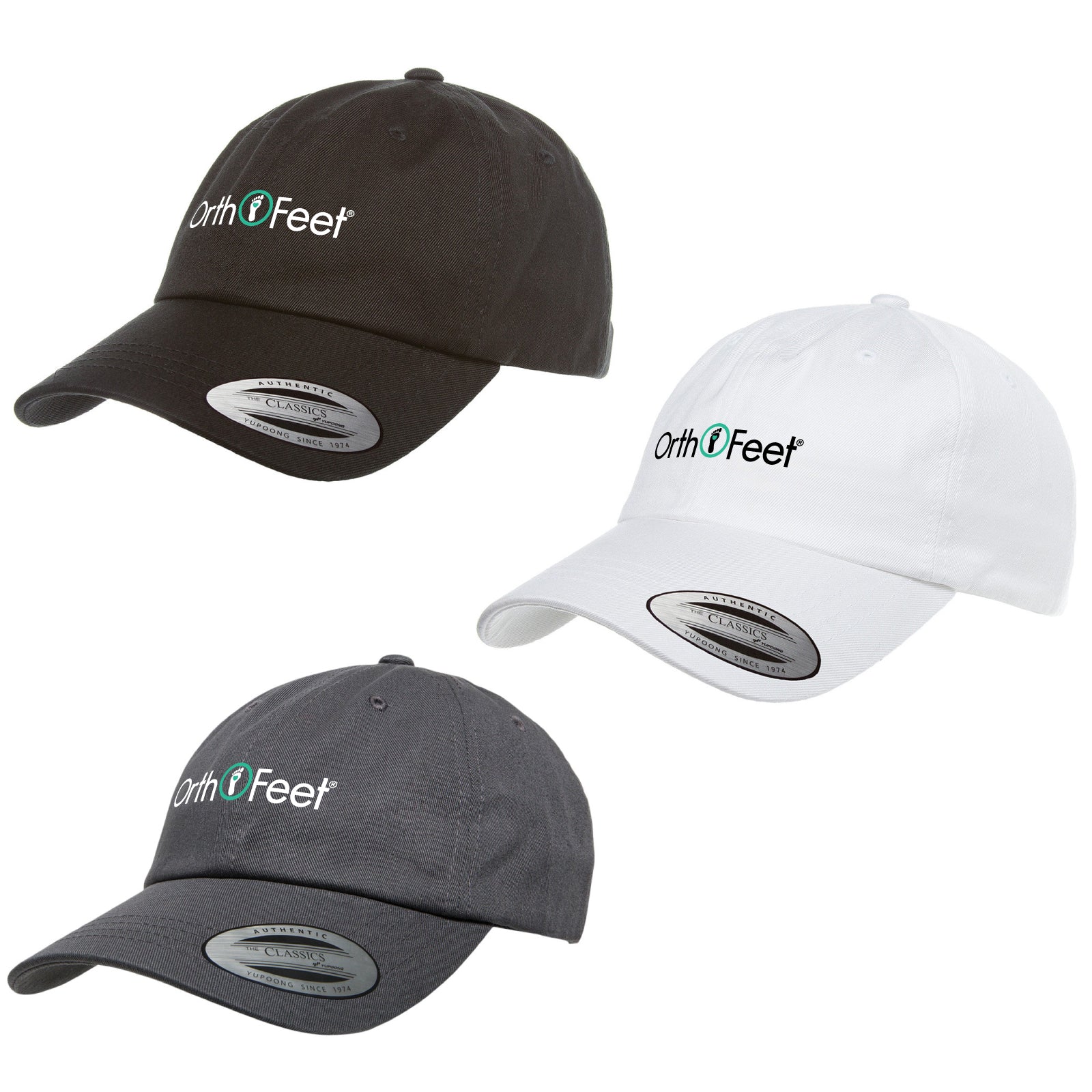 OrthoFeet - Adult Cotton Twill 'Dad' Cap
