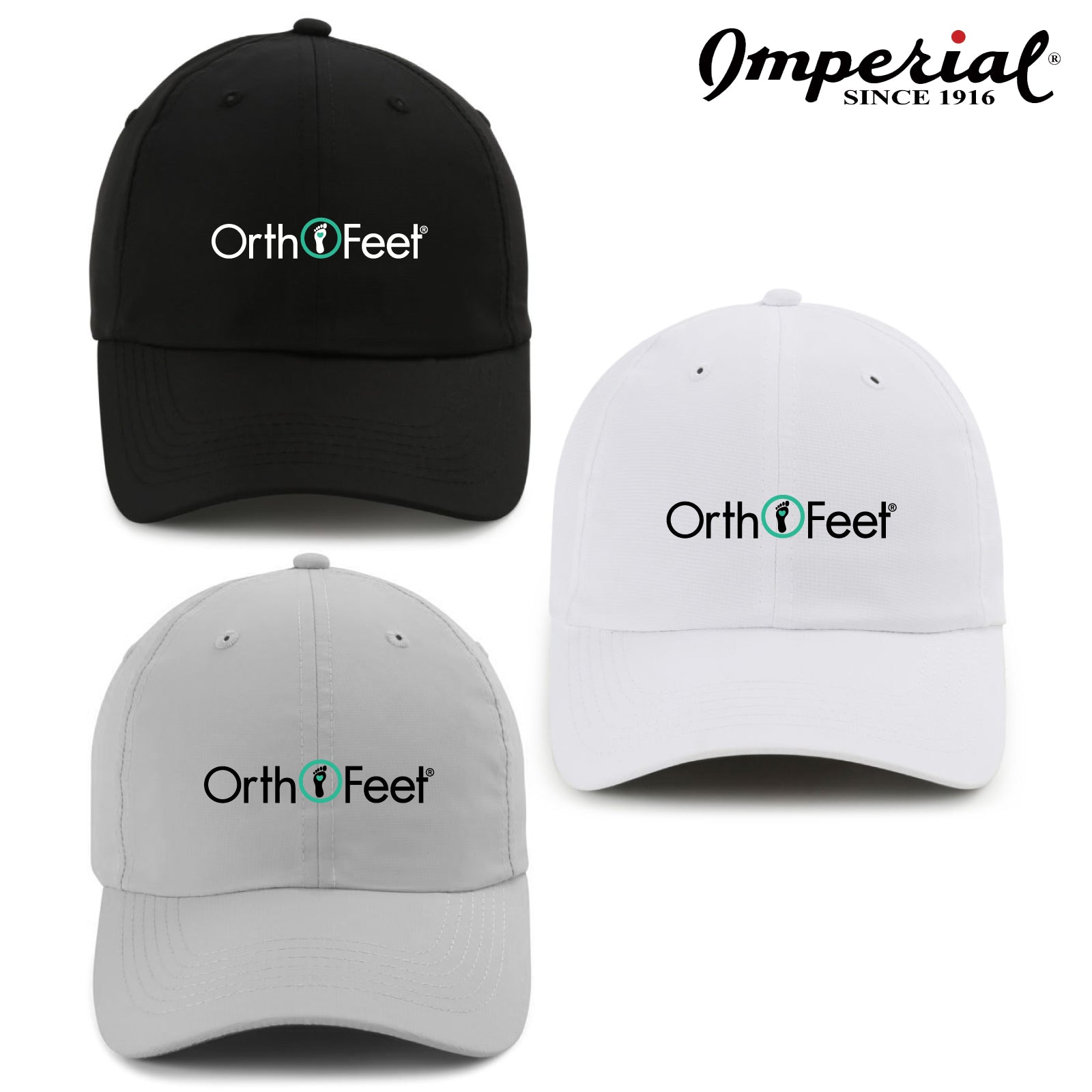 OrthoFeet - Imperial® Adjustable Performance Cap