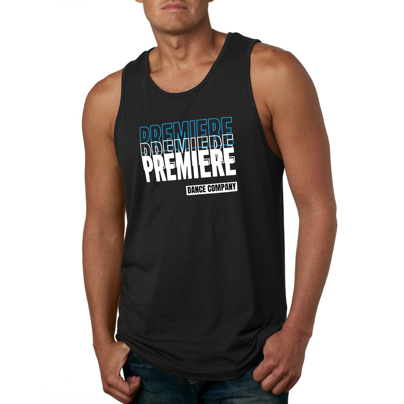 Premiere Dance - 'STACKED' Men's Cotton Muscle Tank Top