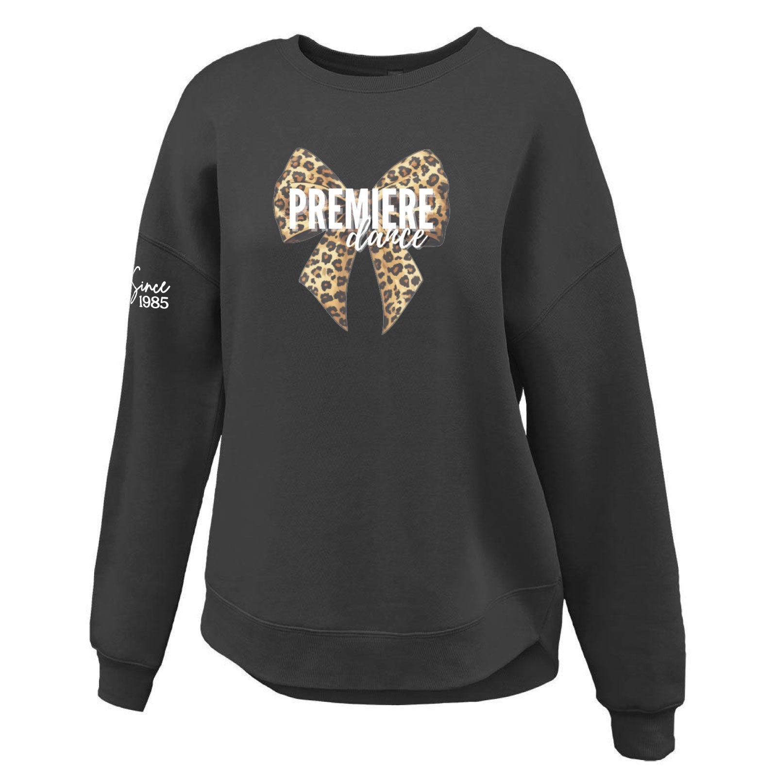 Premiere Dance - Women's Curve-Bottom Crewneck Sweatshirt