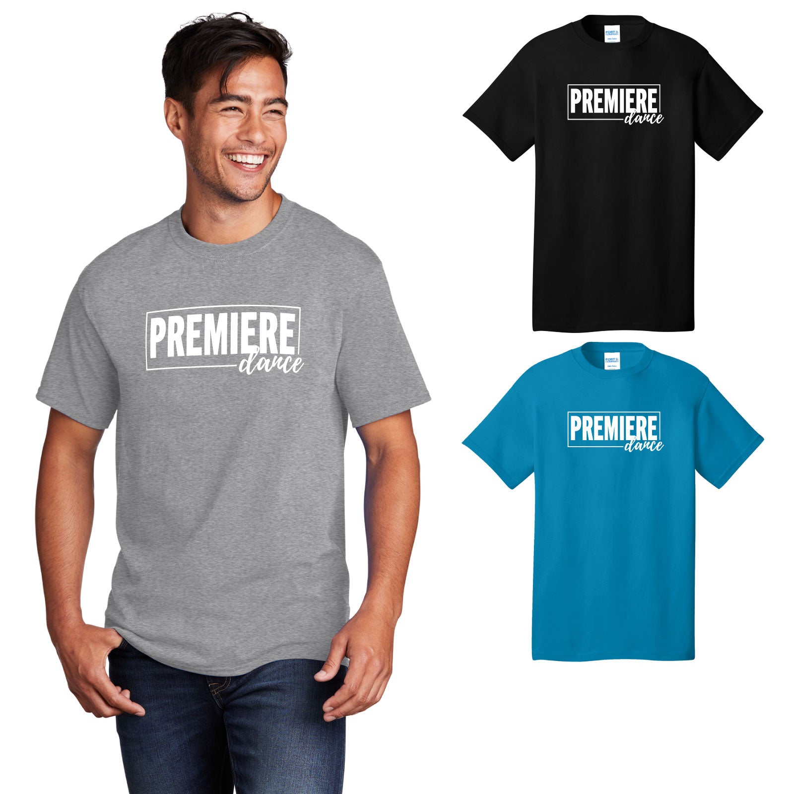 Premiere Dance - 'PREMIERE DANCE' Youth / Adult Unisex Cotton Short Sleeve Tee