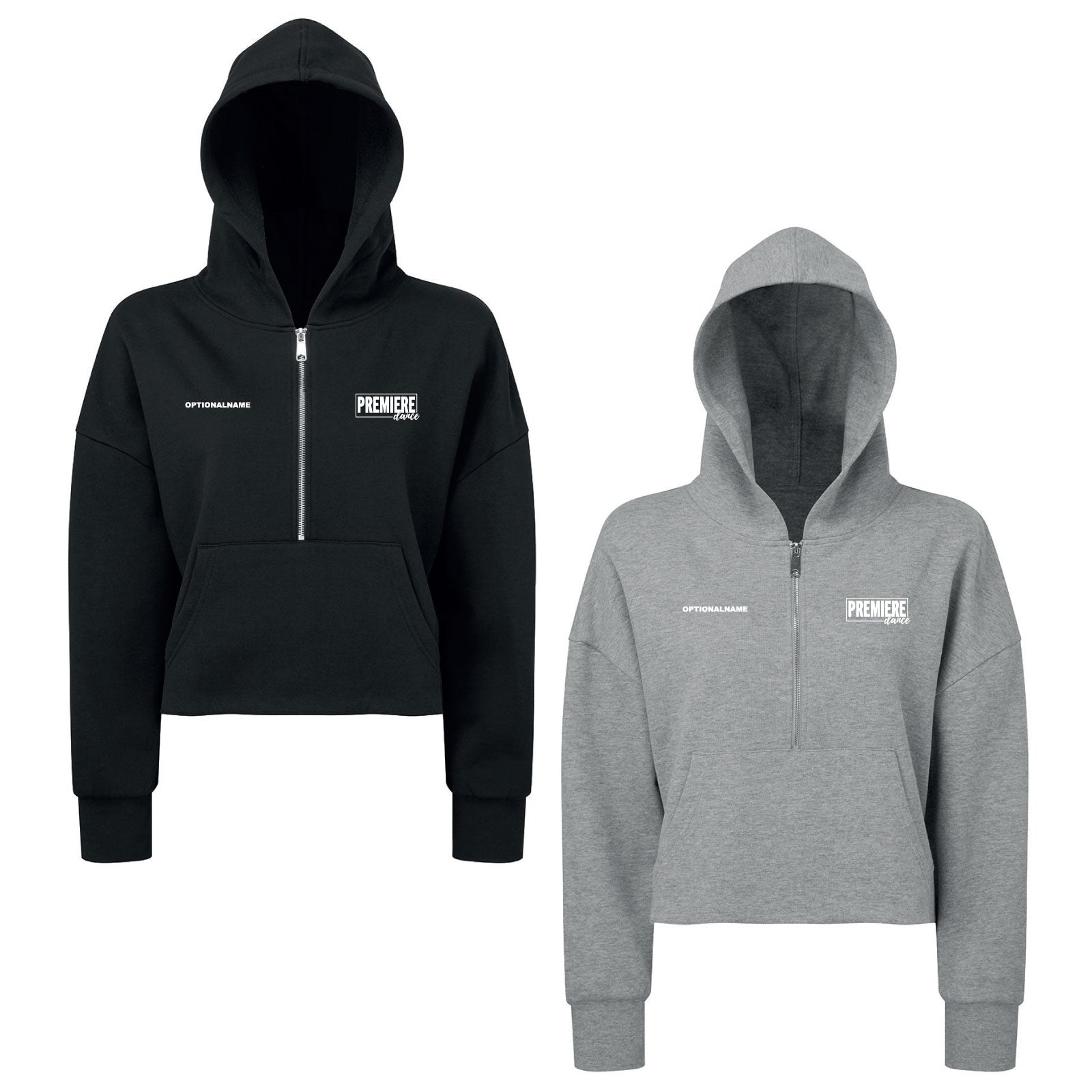 Premiere Dance - Women's Half-Zip Hooded Sweatshirt