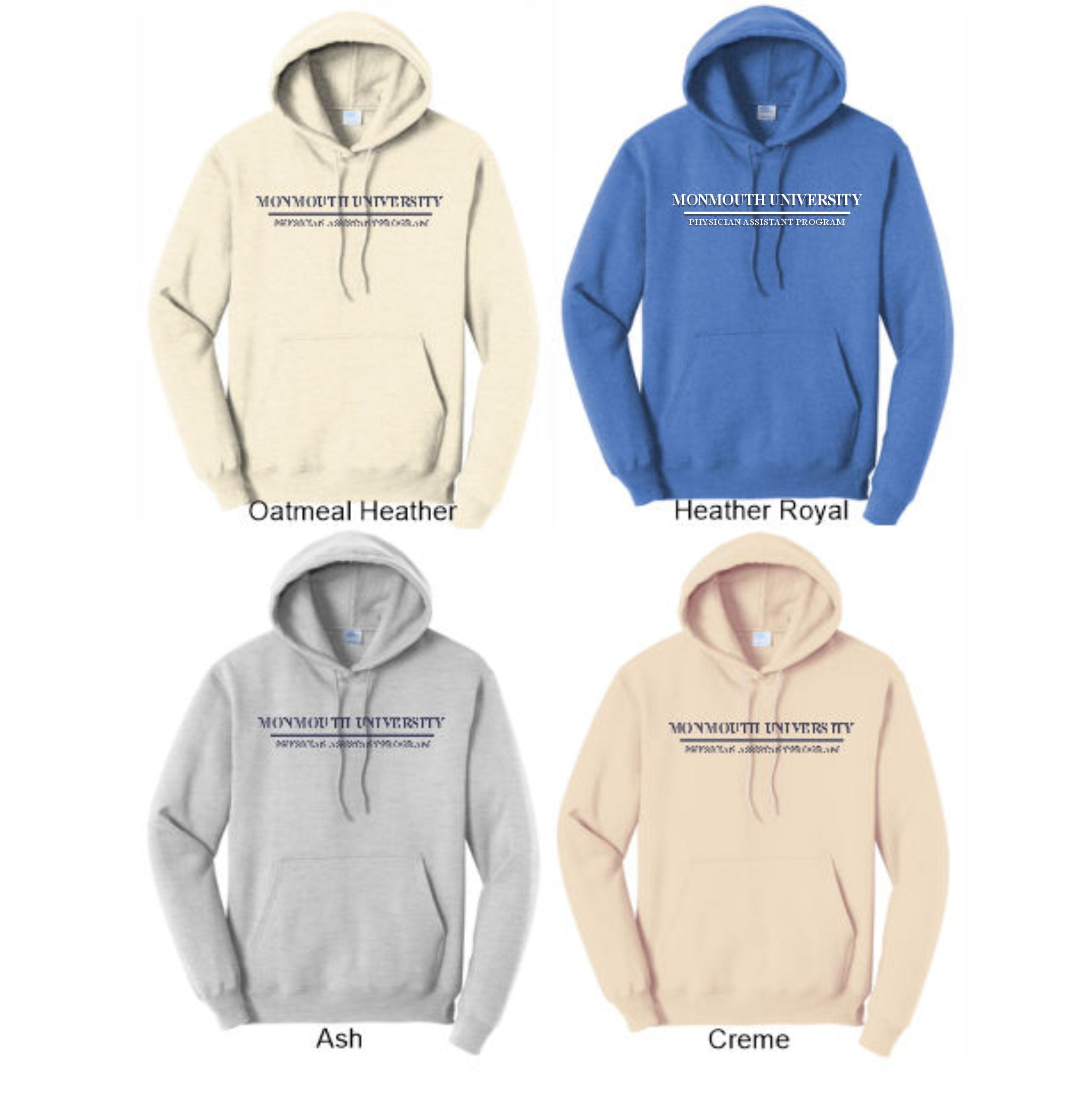 Mon. U PA - Hoodie (PA Program Logo)