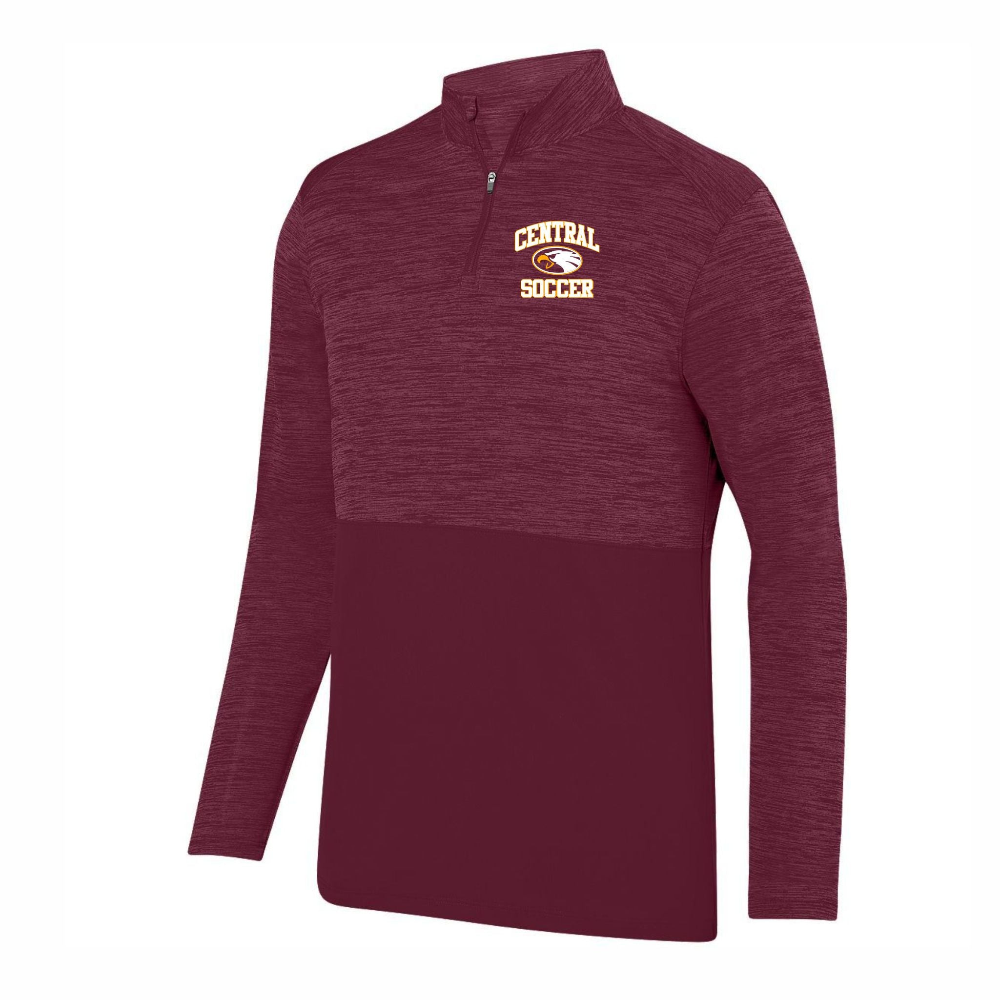 13. Central Girls Soccer - Augusta Heathered 1/4 Zip