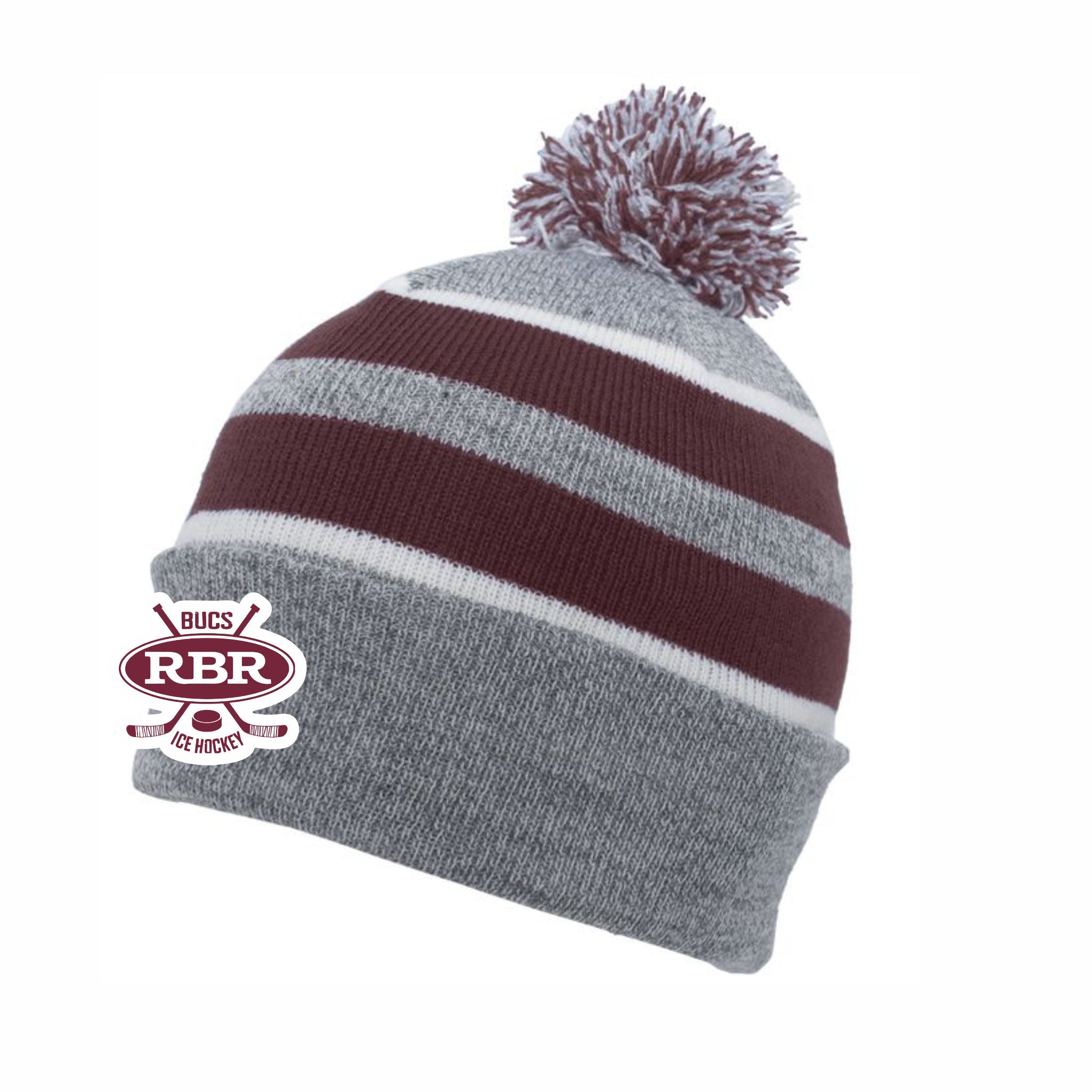 11. RBR Hockey - Pom Beanie
