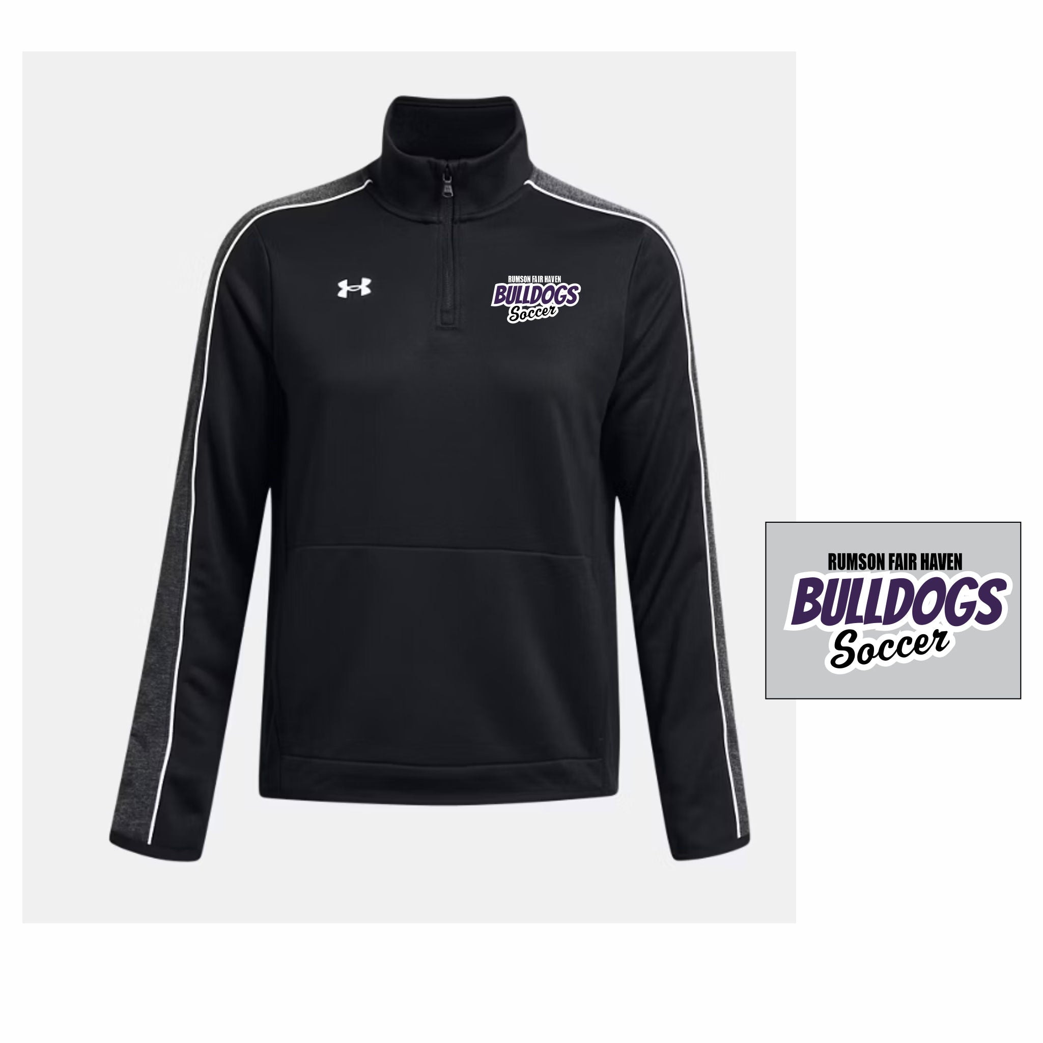05. RFH Girls Soccer - UA Command 1/4 Zip