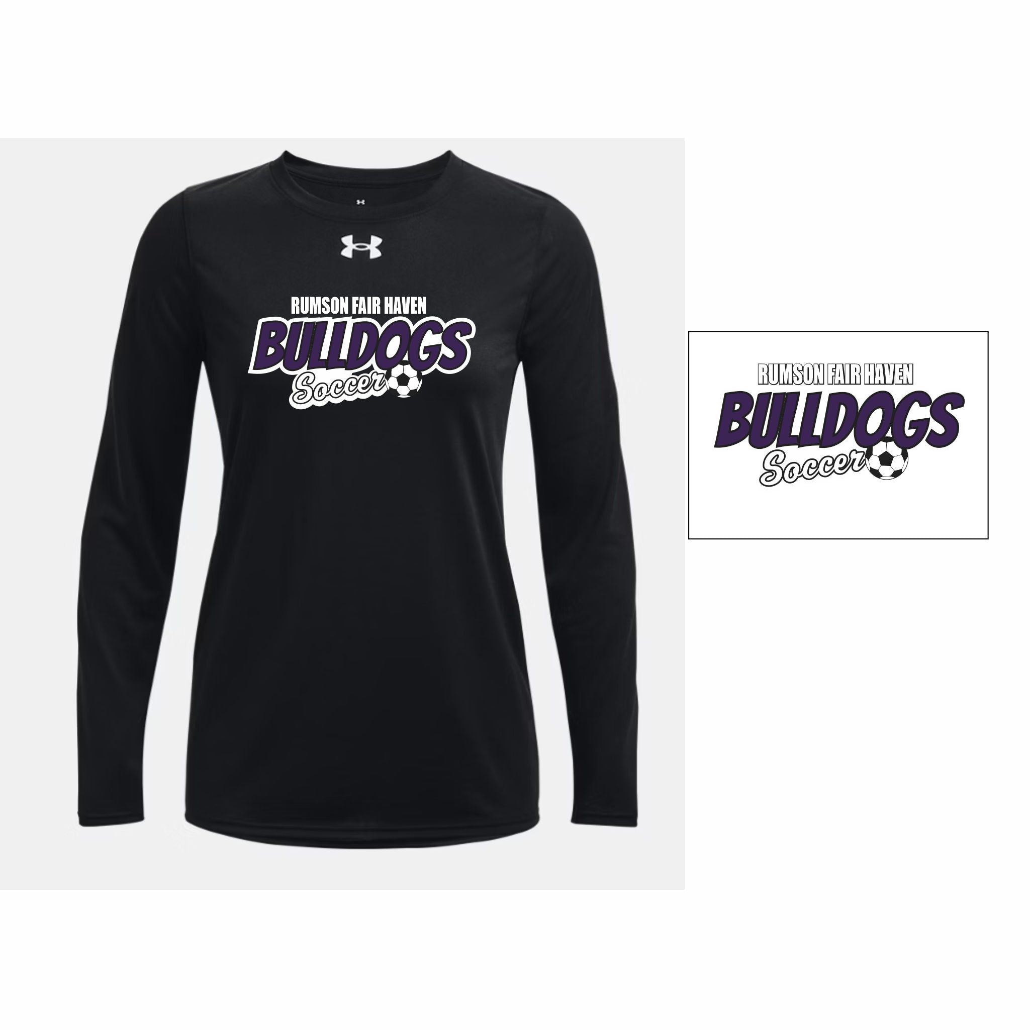 02. RFH Girls Soccer - UA Long Sleeve T