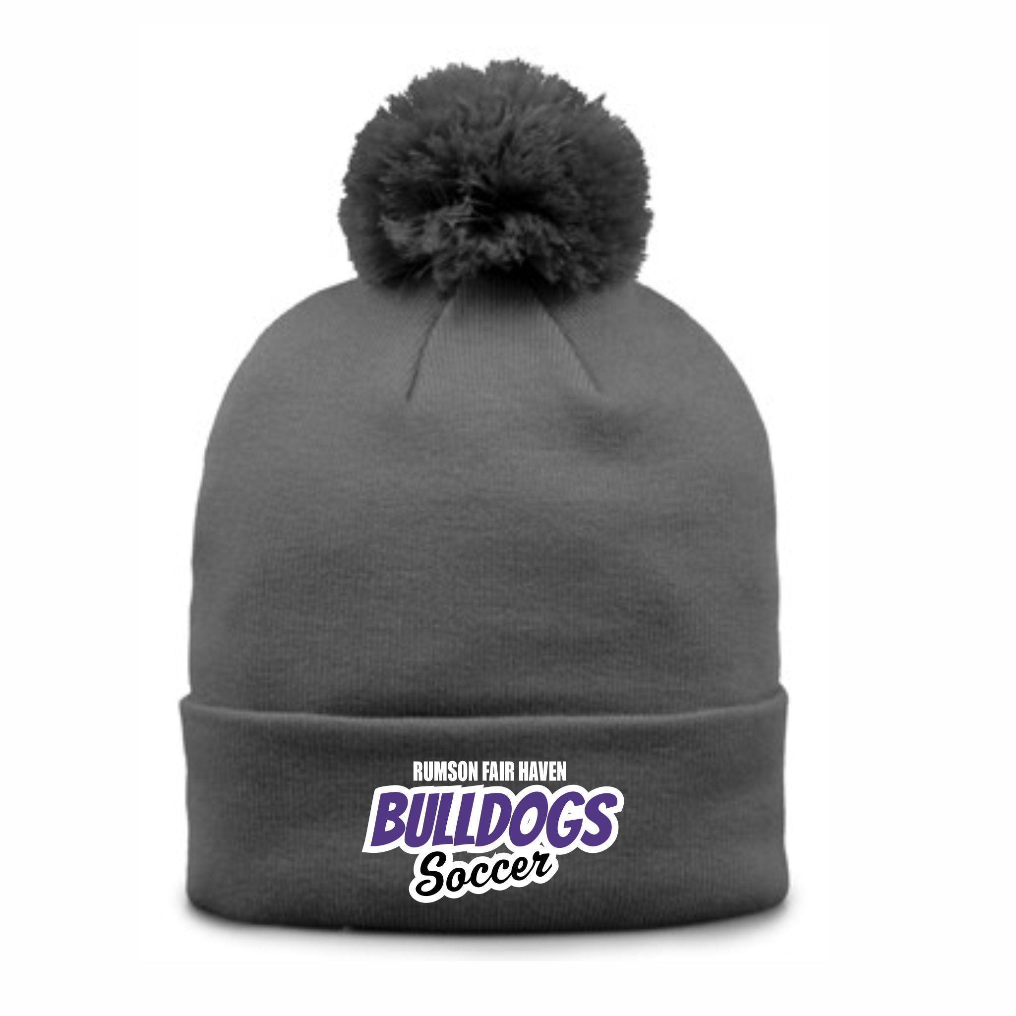 10. RFH Girls Soccer - UA Pom Beanie