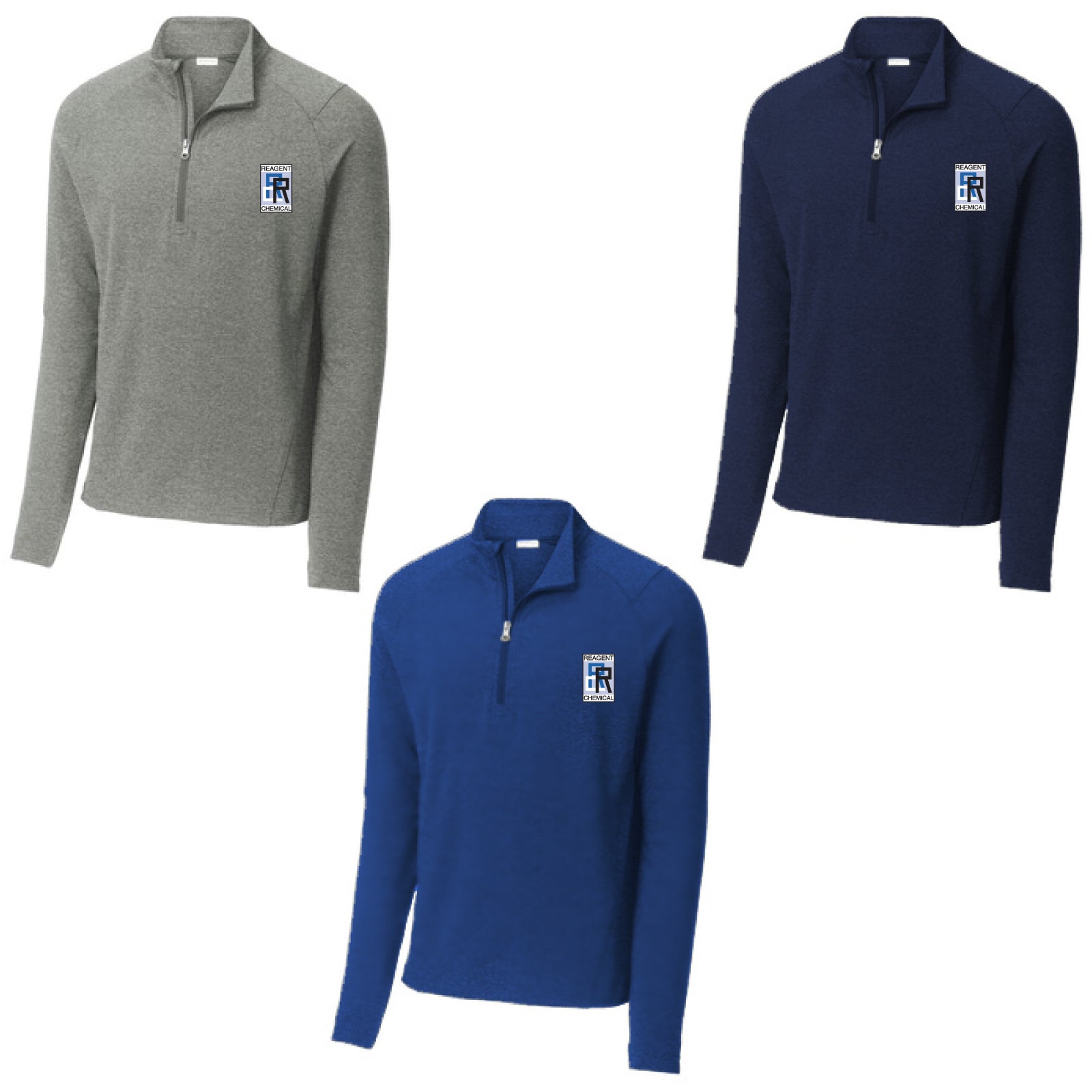 Reagent Chemical - Embroidered Men's or Women's Wicking Fleece 1/4-Zip