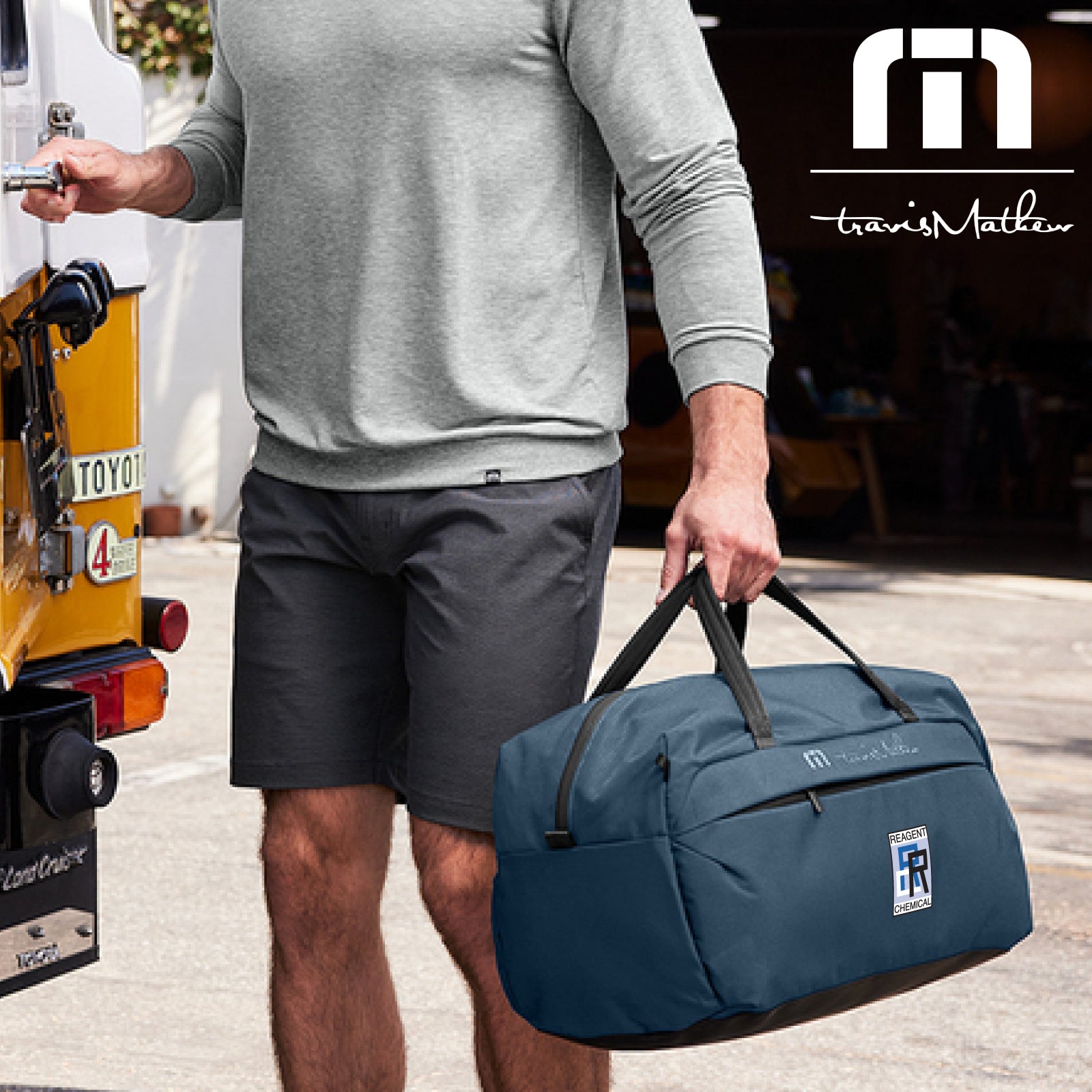 Reagent Chemical - Embroidered TravisMathew® Lateral Duffel