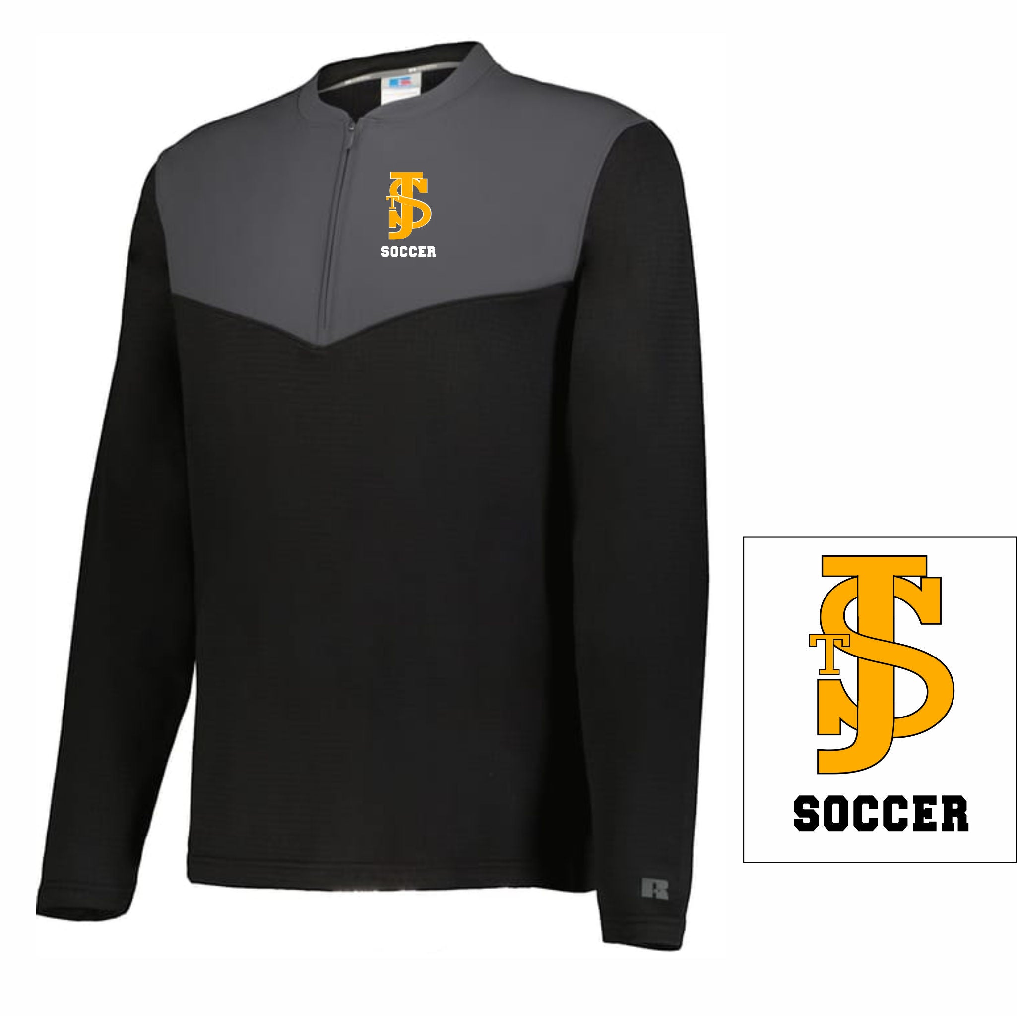 05. SJV Boys Soccer - Russell 1/4 Zip Pullover