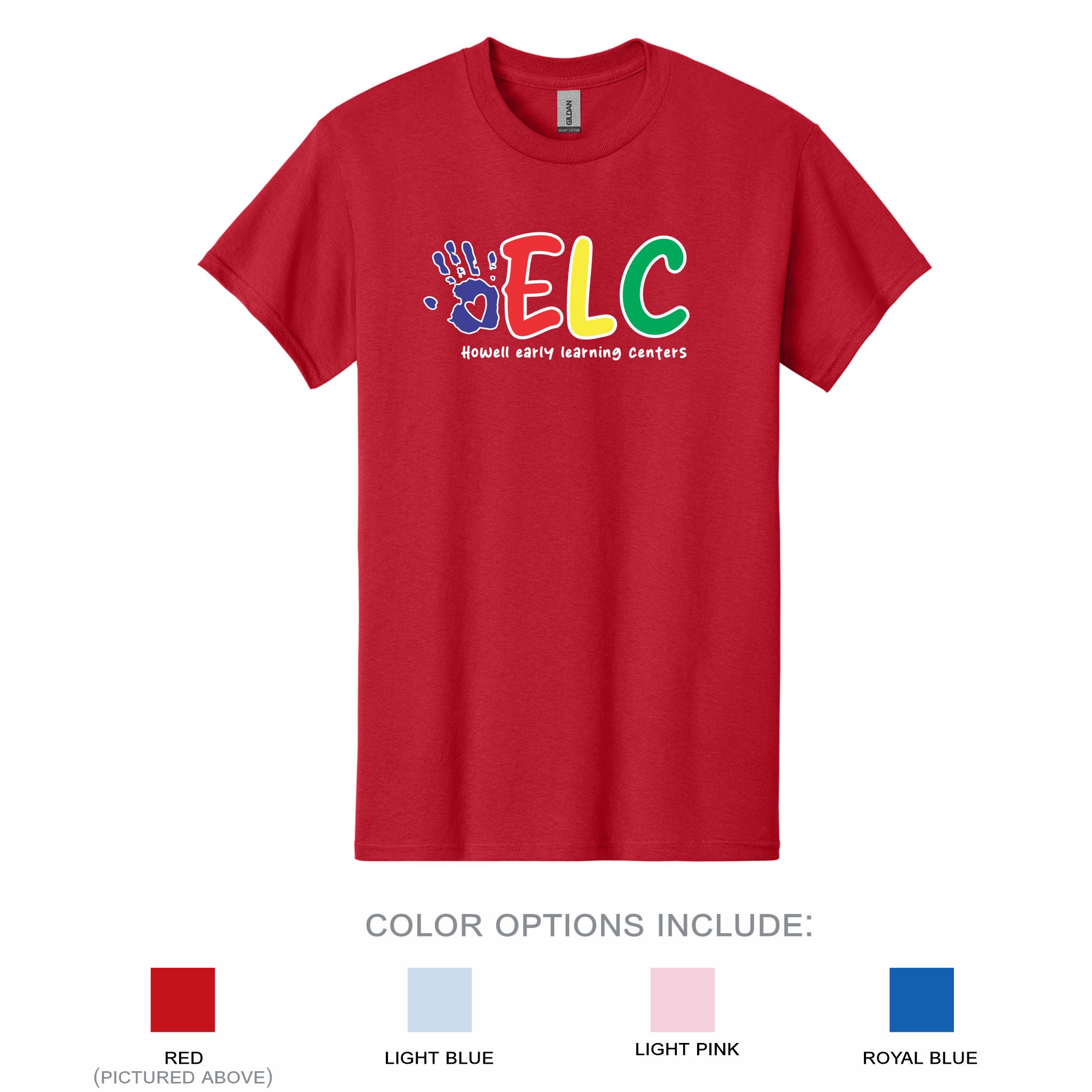 01. Howell ELC Students - Short Sleeve T-Shirt
