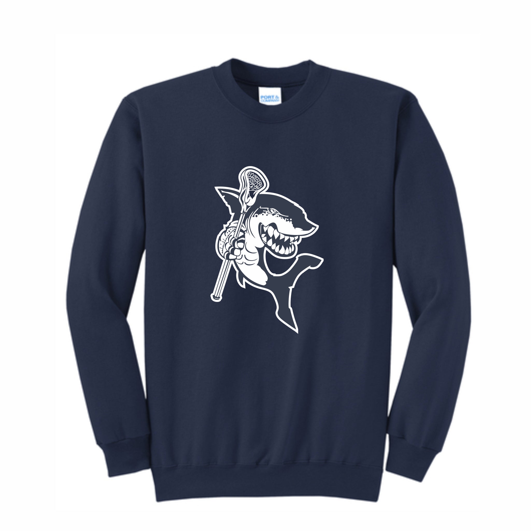 02. Shark River Lax - Crewneck