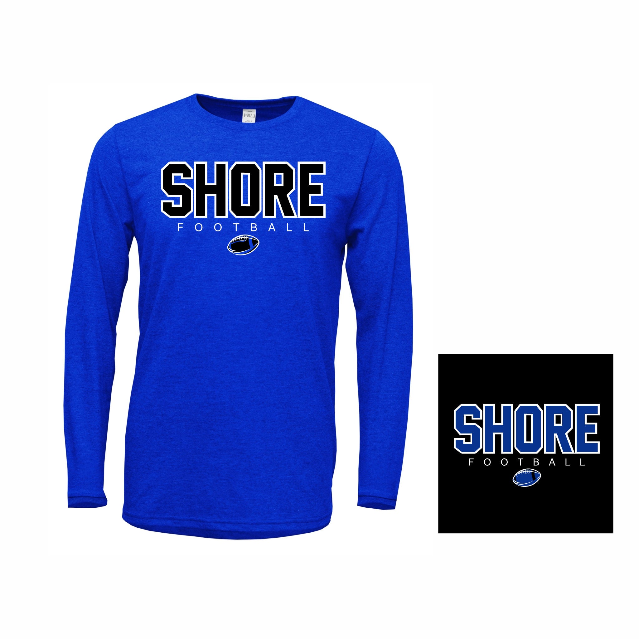 03. Shore Football Cloudsoft Long Sleeve T