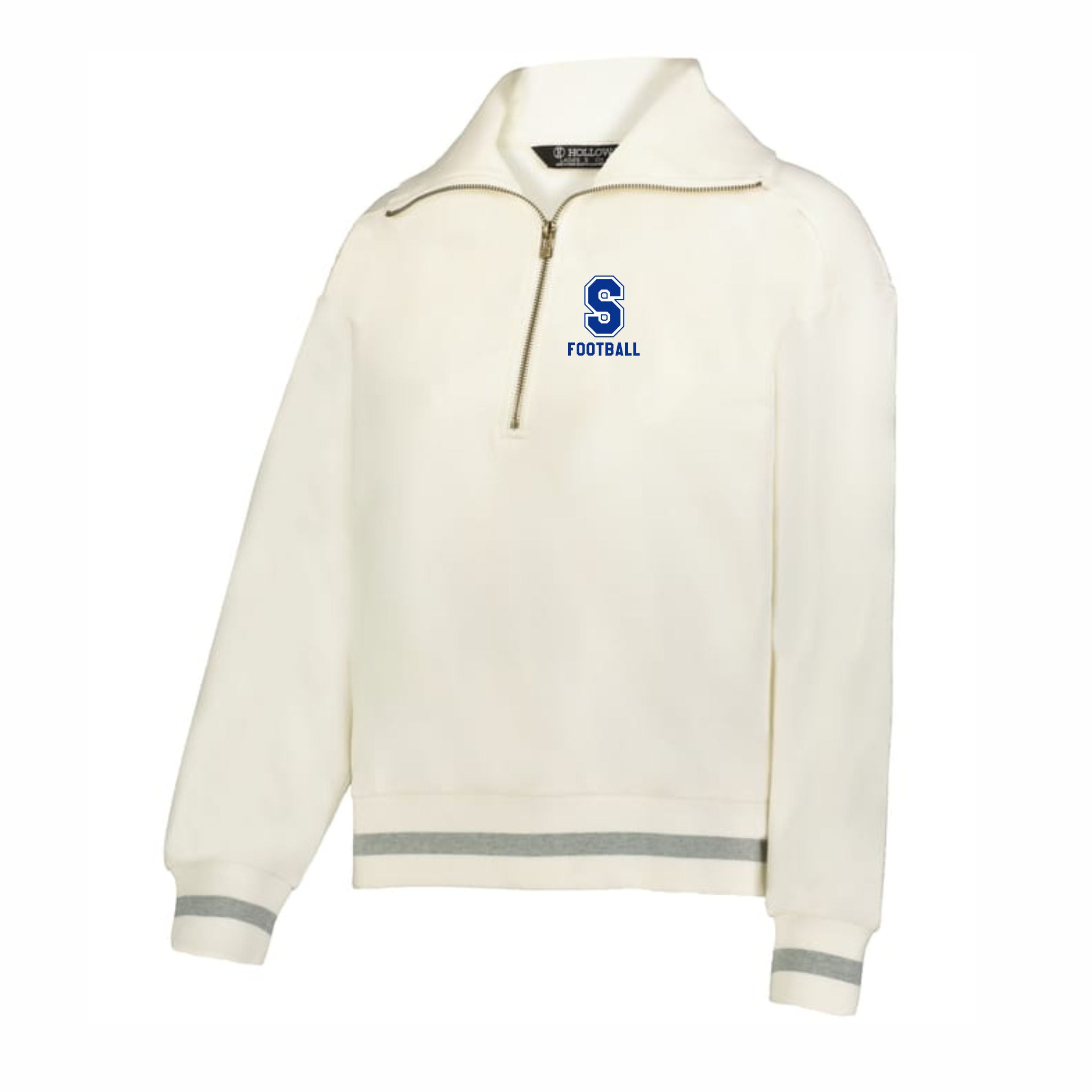 10. Shore Football - Ladies 1/2 Zip Pullover