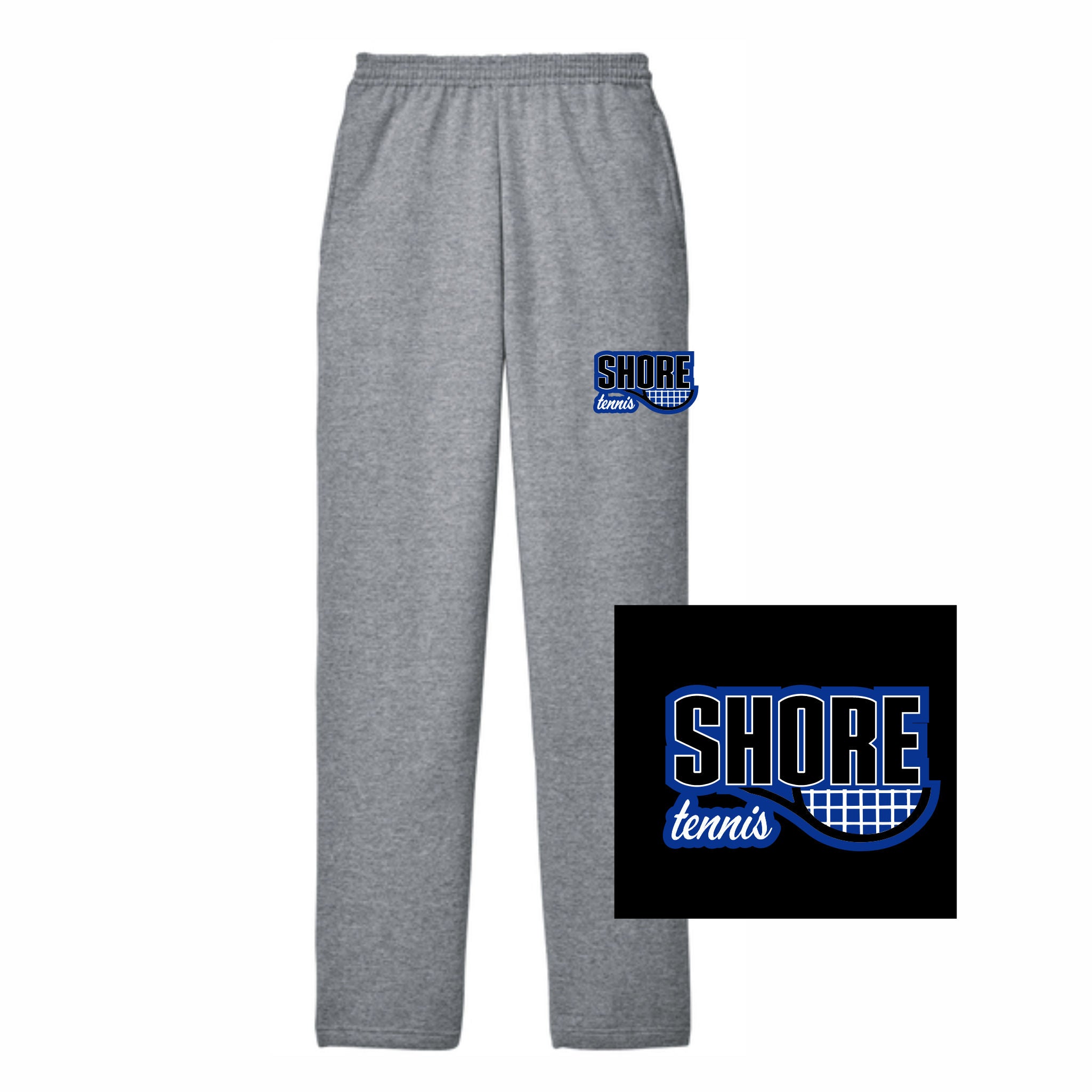 05. Shore Girls Tennis - Open Hem Sweatpants