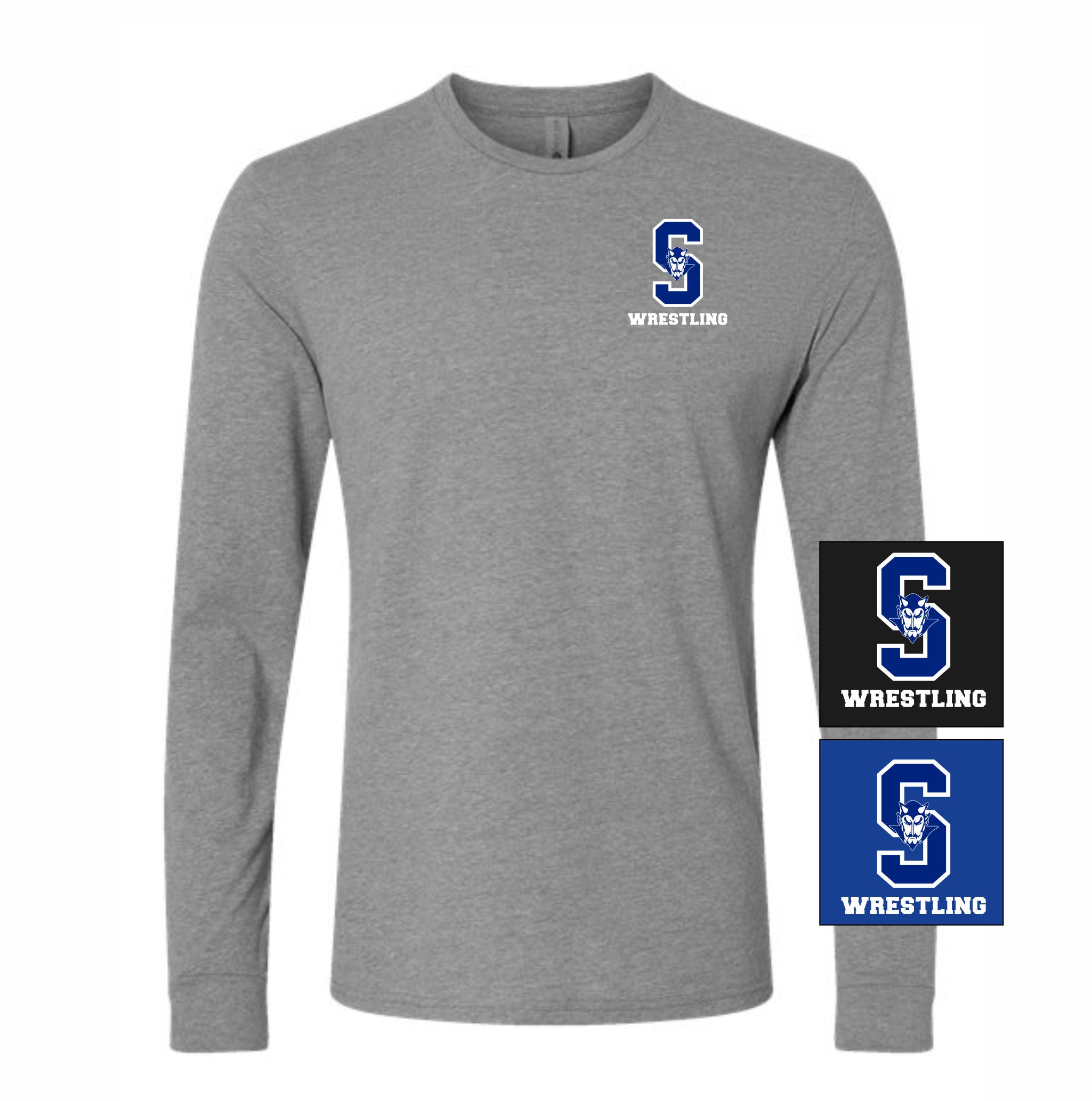 14. Shore Wrestling - Long Sleeve T-Shirt