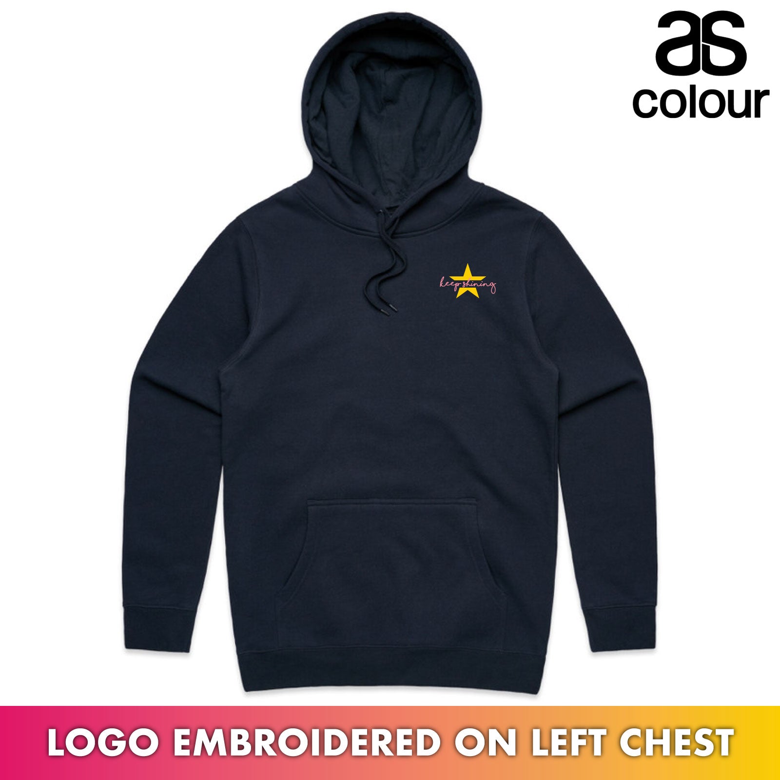 Sophia's Shining Light - Embroidered Adult Unisex AS Colour® Stencil Hooded Sweatshirt