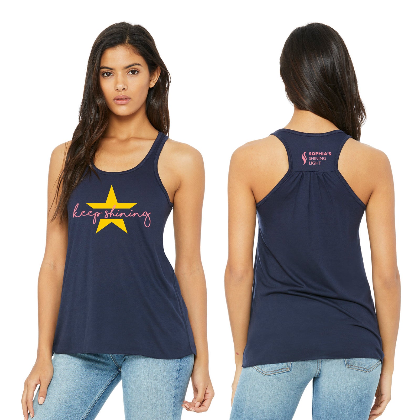 Sophia's Shining Light - Women's Racerback Tank Top