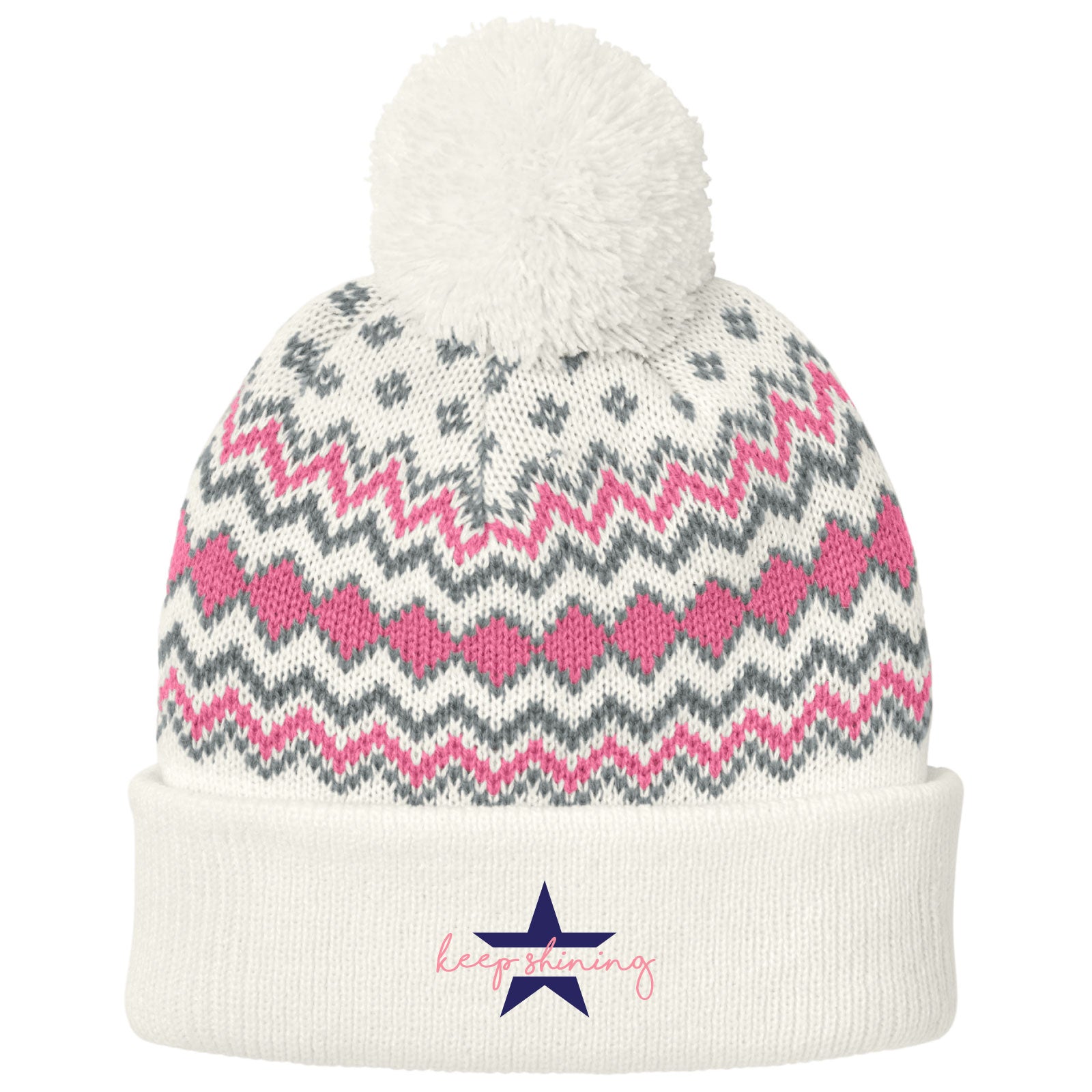 Sophia's Shining Light - Alpine Pom Beanie