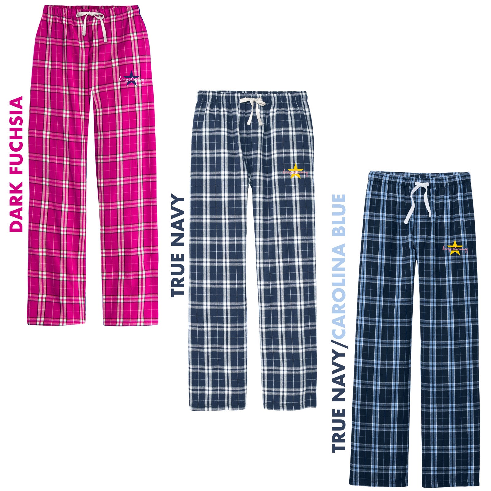 Sophia's Shining Light - Men's / Women's Flannel Plaid Pants