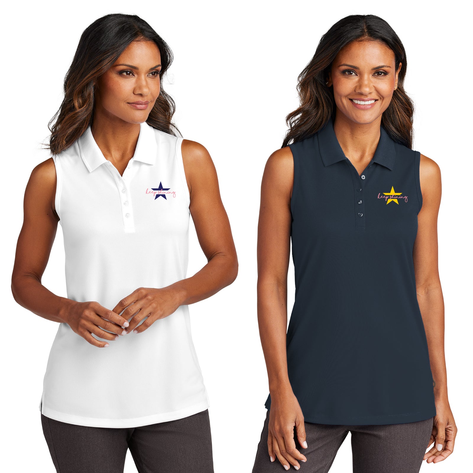 Sophia's Shining Light - Women's Dry Zone® UV Micro-Mesh Sleeveless Polo