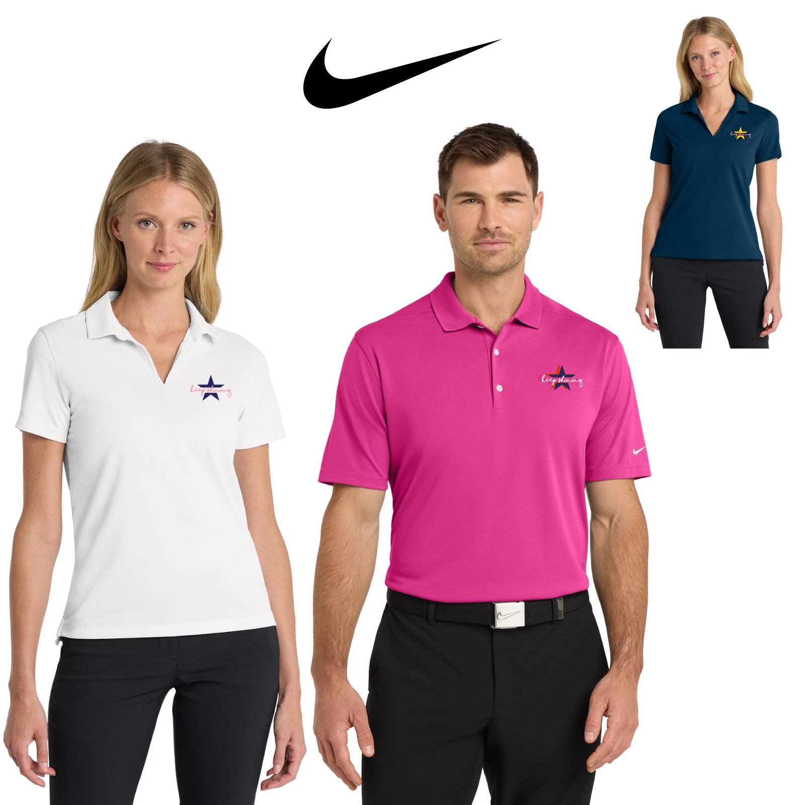 Sophia's Shining Light - Men's/Women's Nike® Dri-FIT Micro Pique Polo
