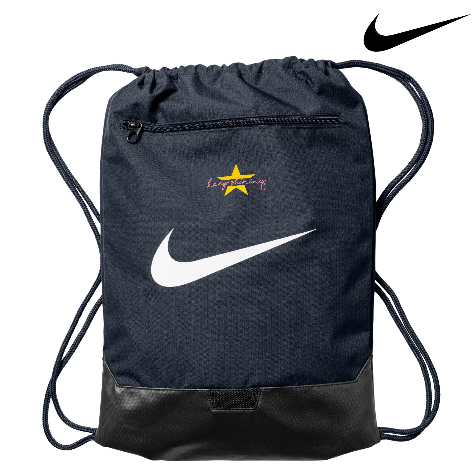 Sophia's Shining Light - Nike® Brasilia Drawstring Bag