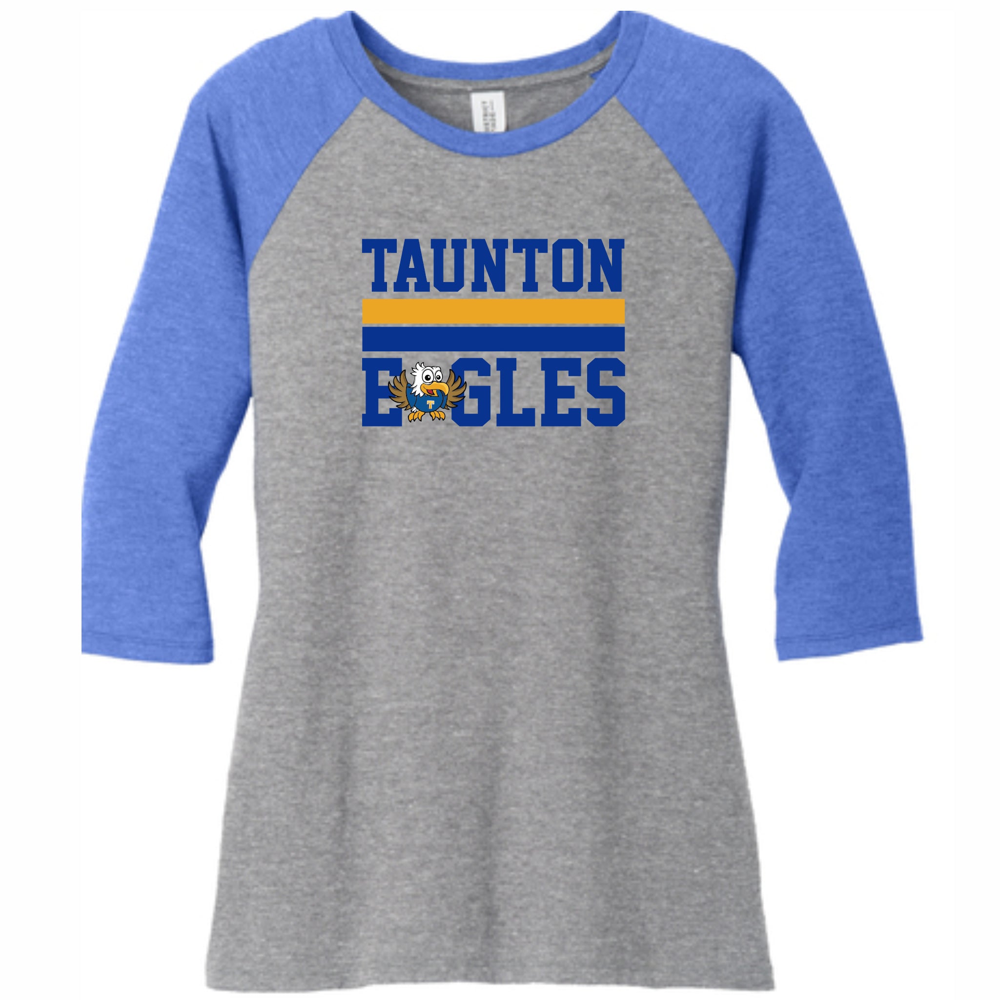09. Taunton Staff - Ladies 3/4 Sleeve Raglan
