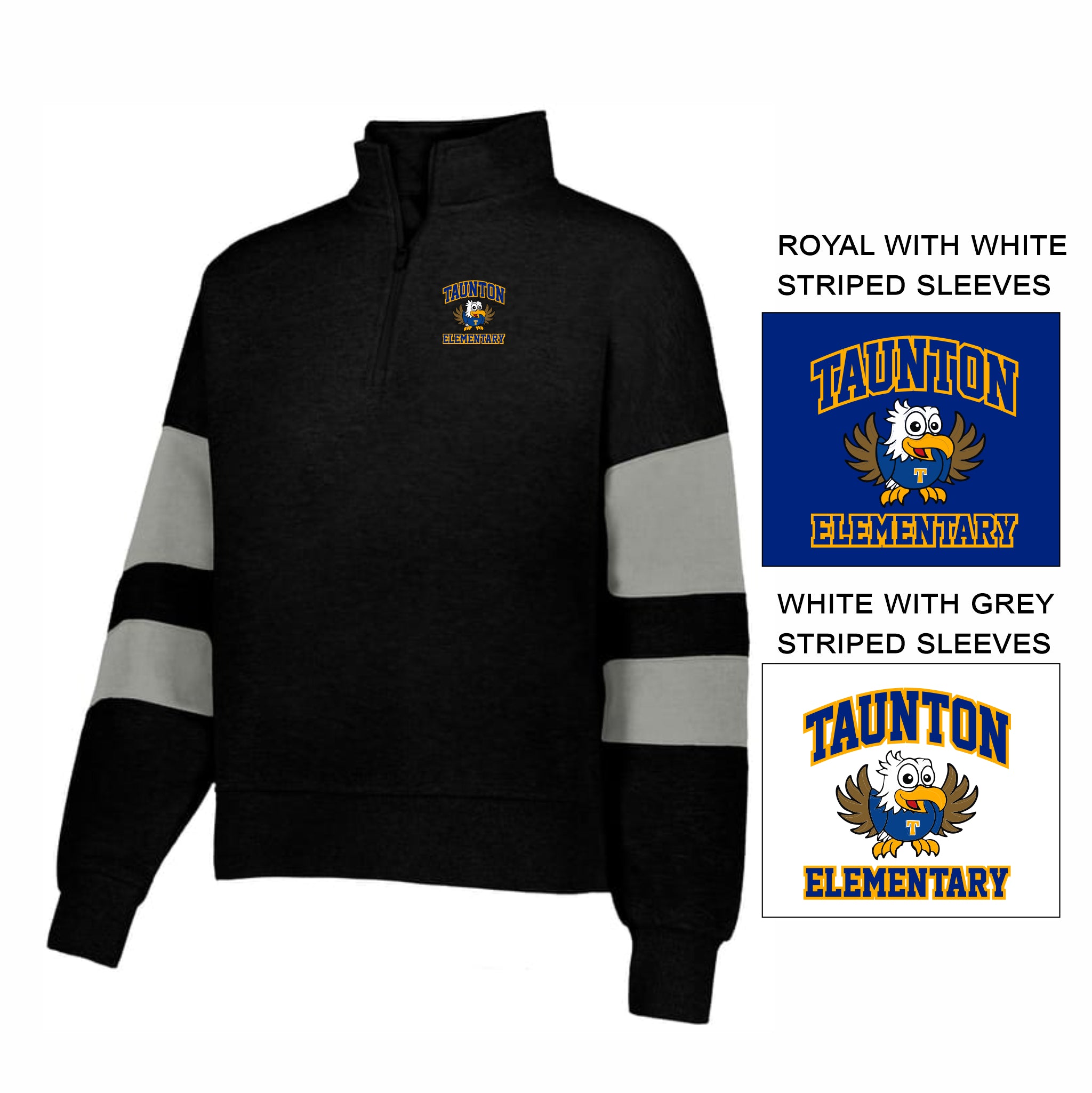 02. Taunton Staff - Ladies 1/4 Zip Sweatshirt