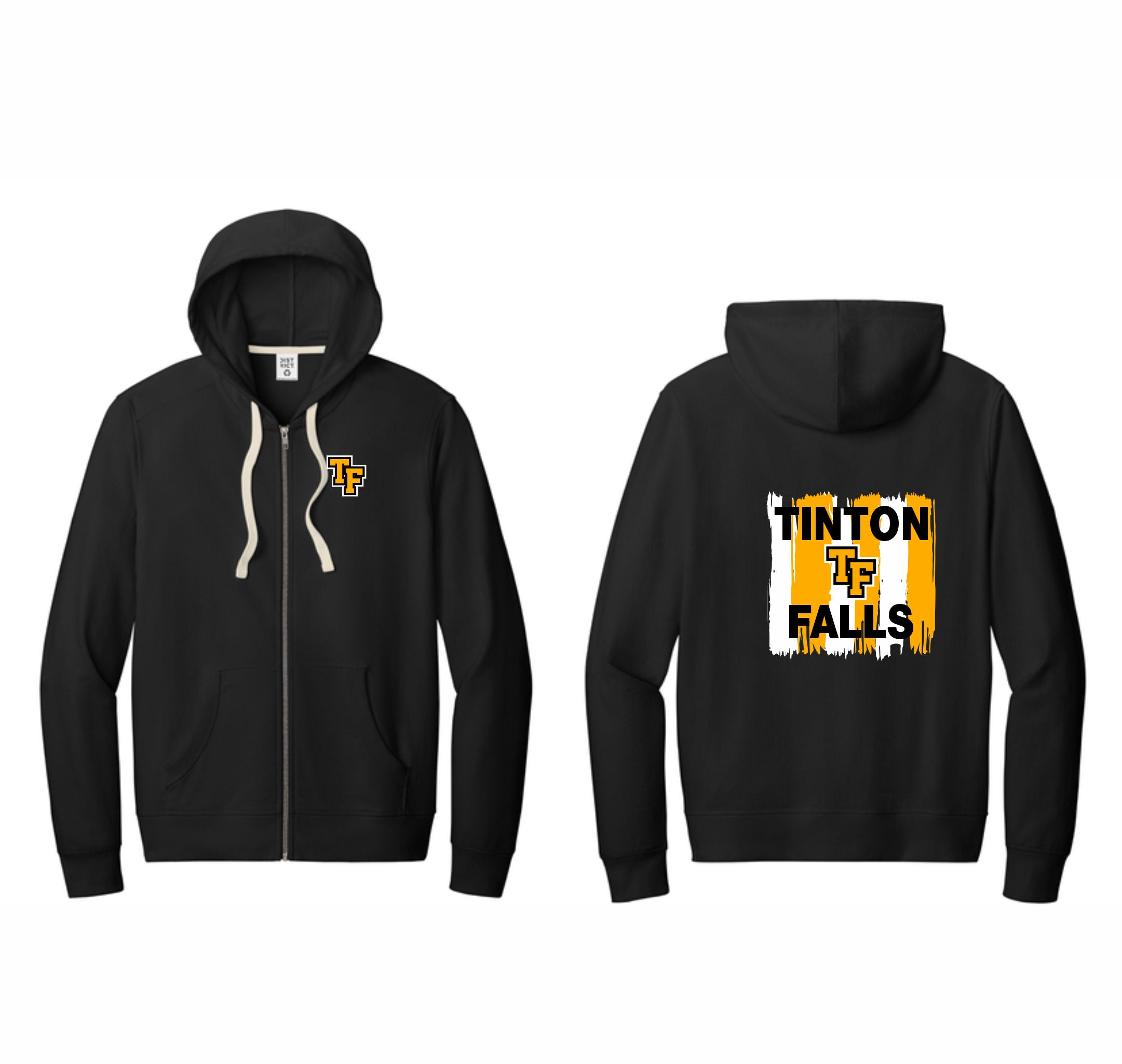 09. Tinton Falls Schools - Adult Full Zip Hoodie