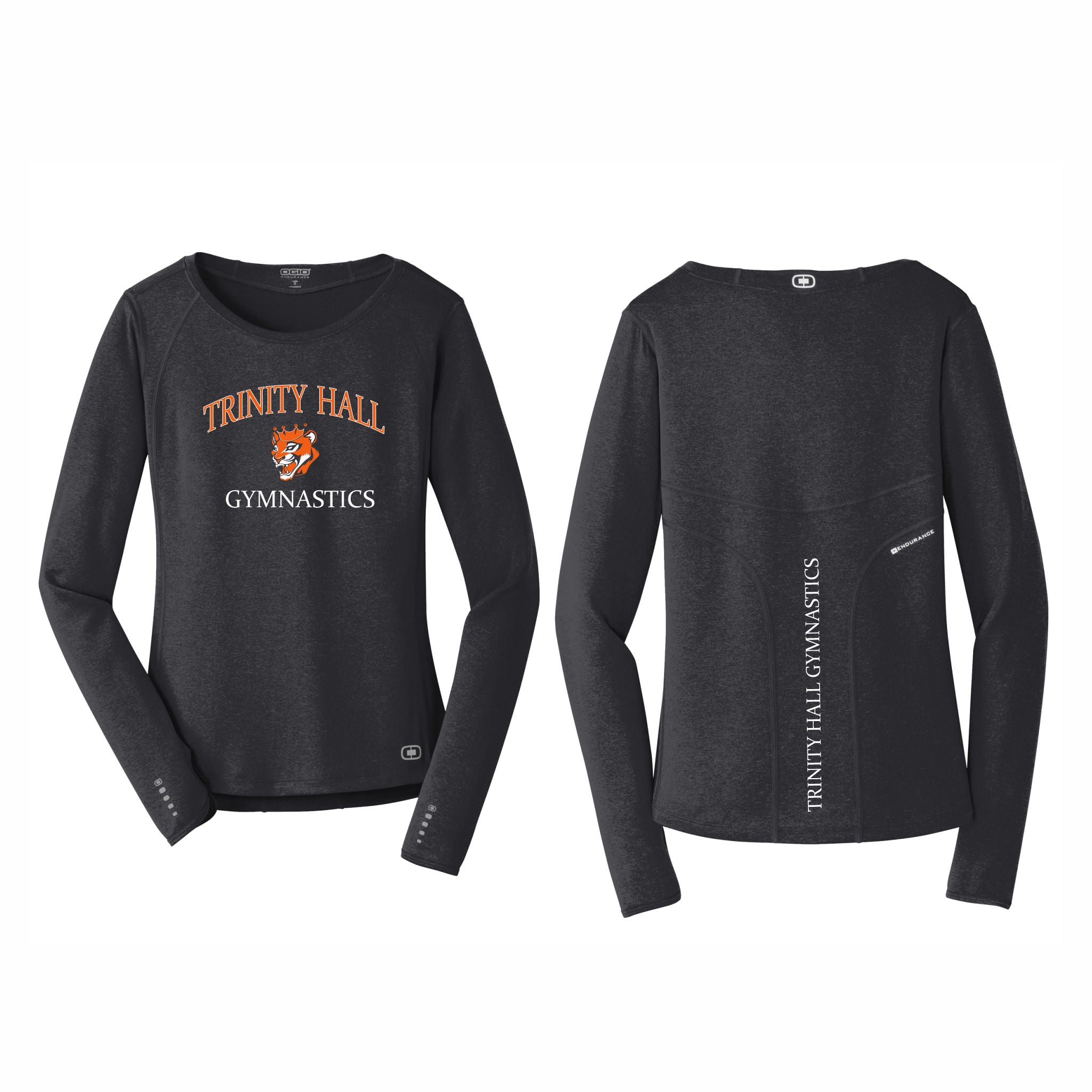 11. Trinity Hall Gymnastics - Ladies L/S Performance Top