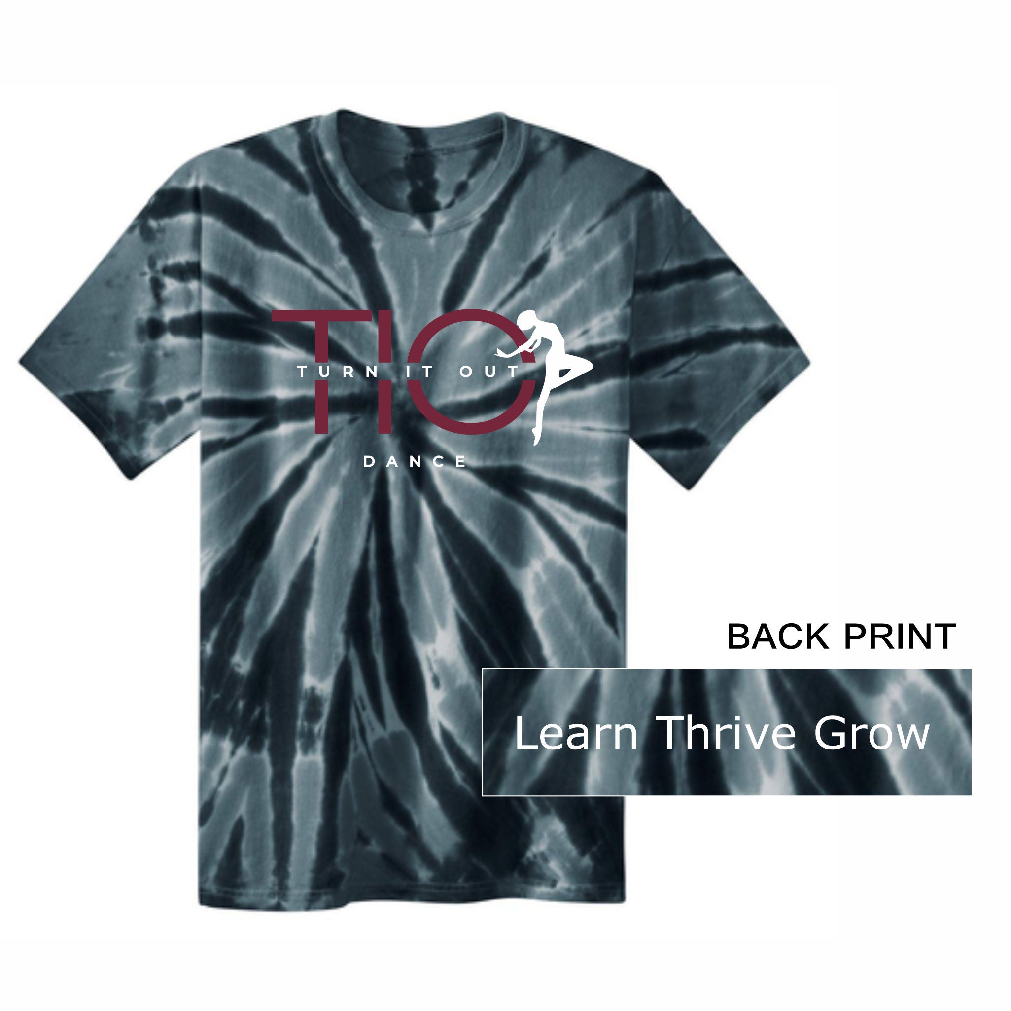 05. Turn It Out Dance Studio - Tie-Dye T-Shirt