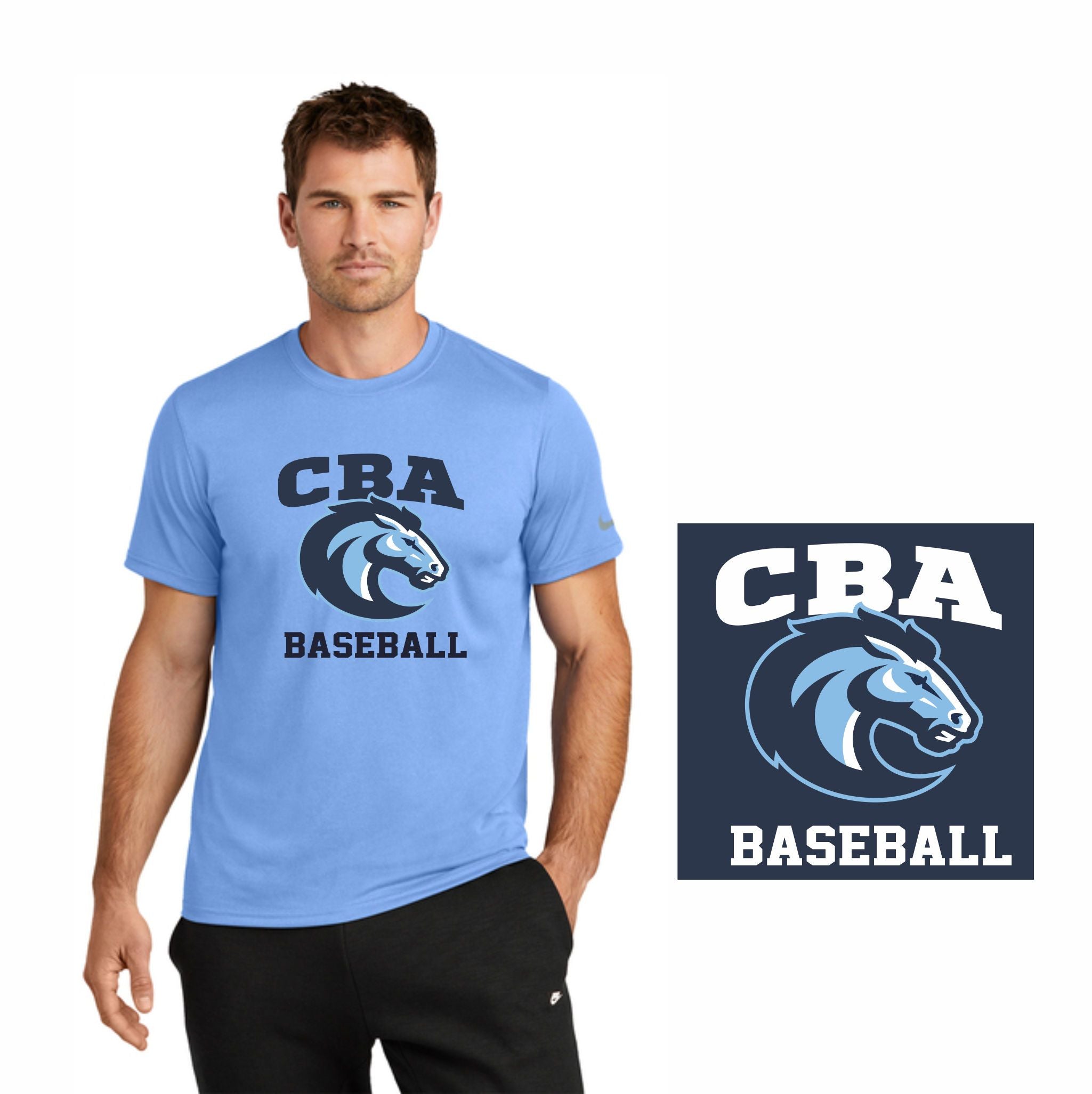 16. CBA Baseball Parents - Nike T-Shirt