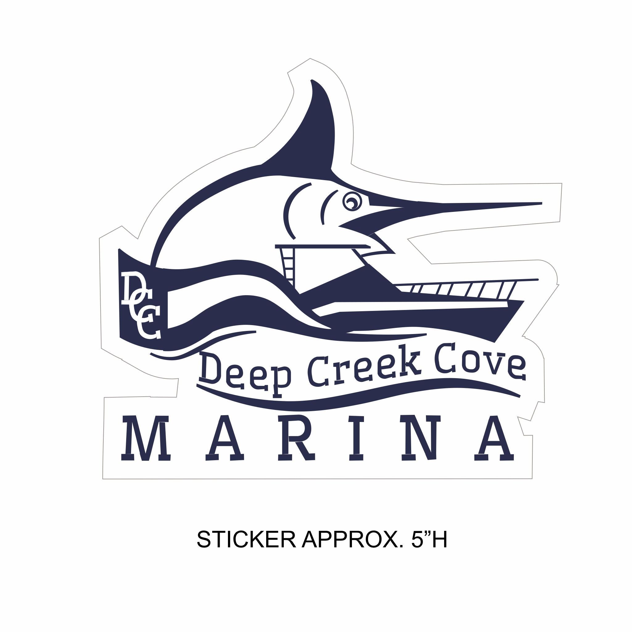 30. Deep Creek Cove - Sticker