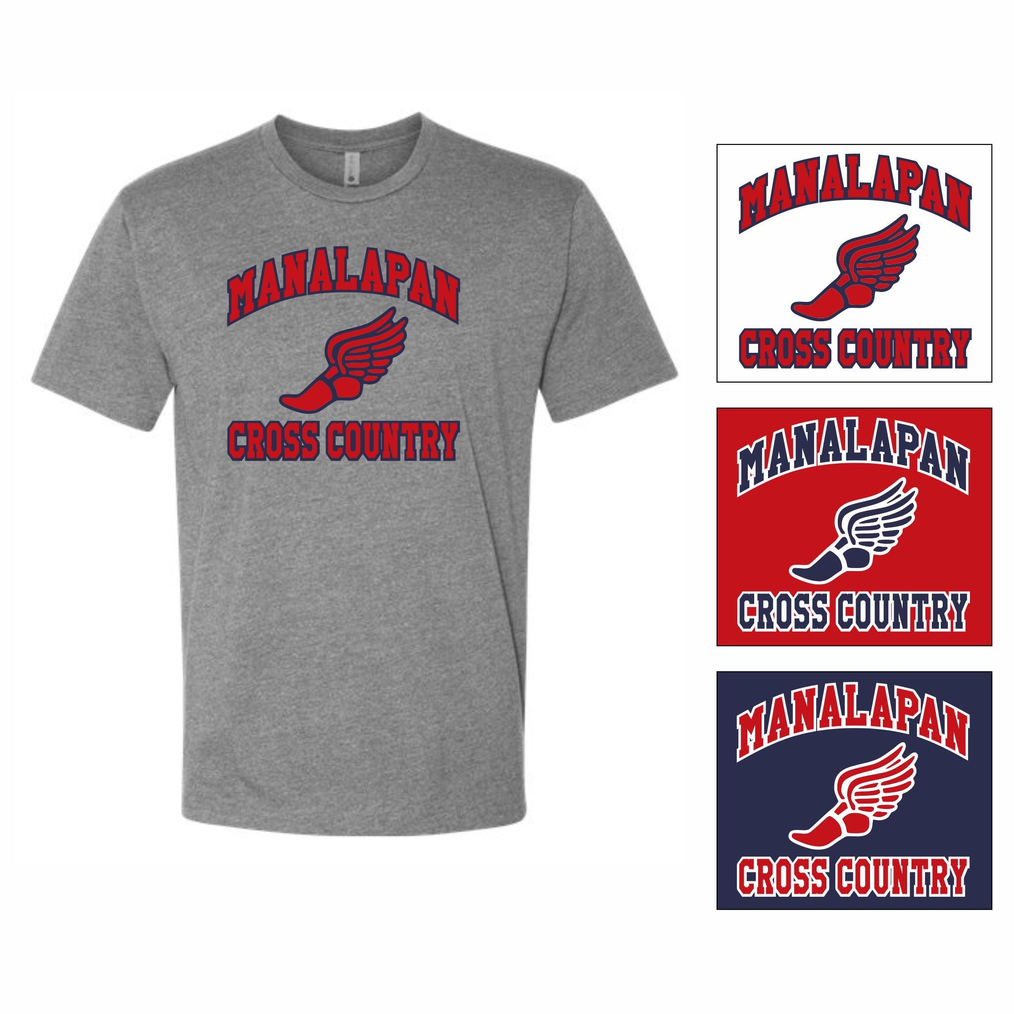 01. Manalapan XC - Cotton T-Shirt