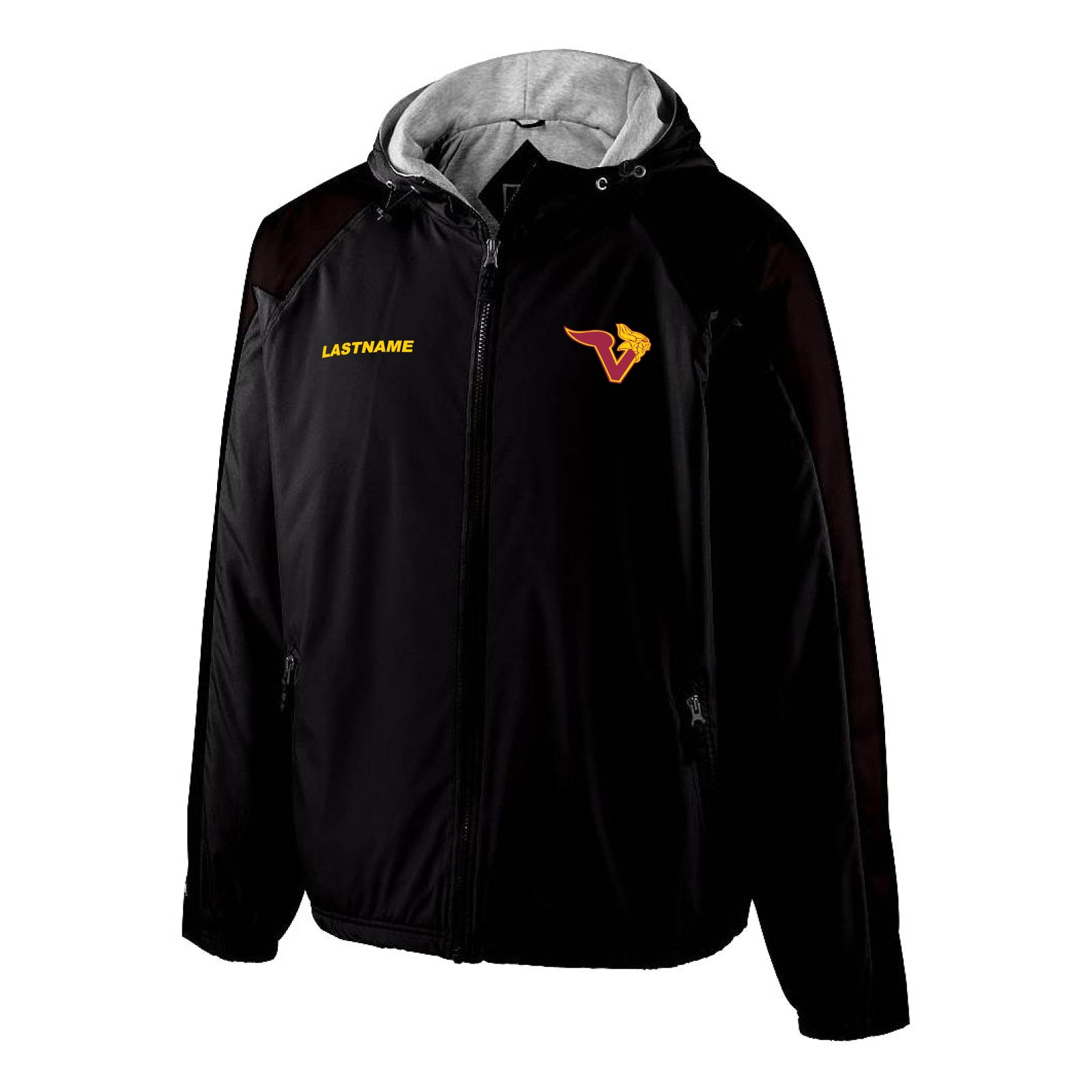 Voorhees H.S. - Embroidered Adult Unisex Full-Zip Homefield Jacket