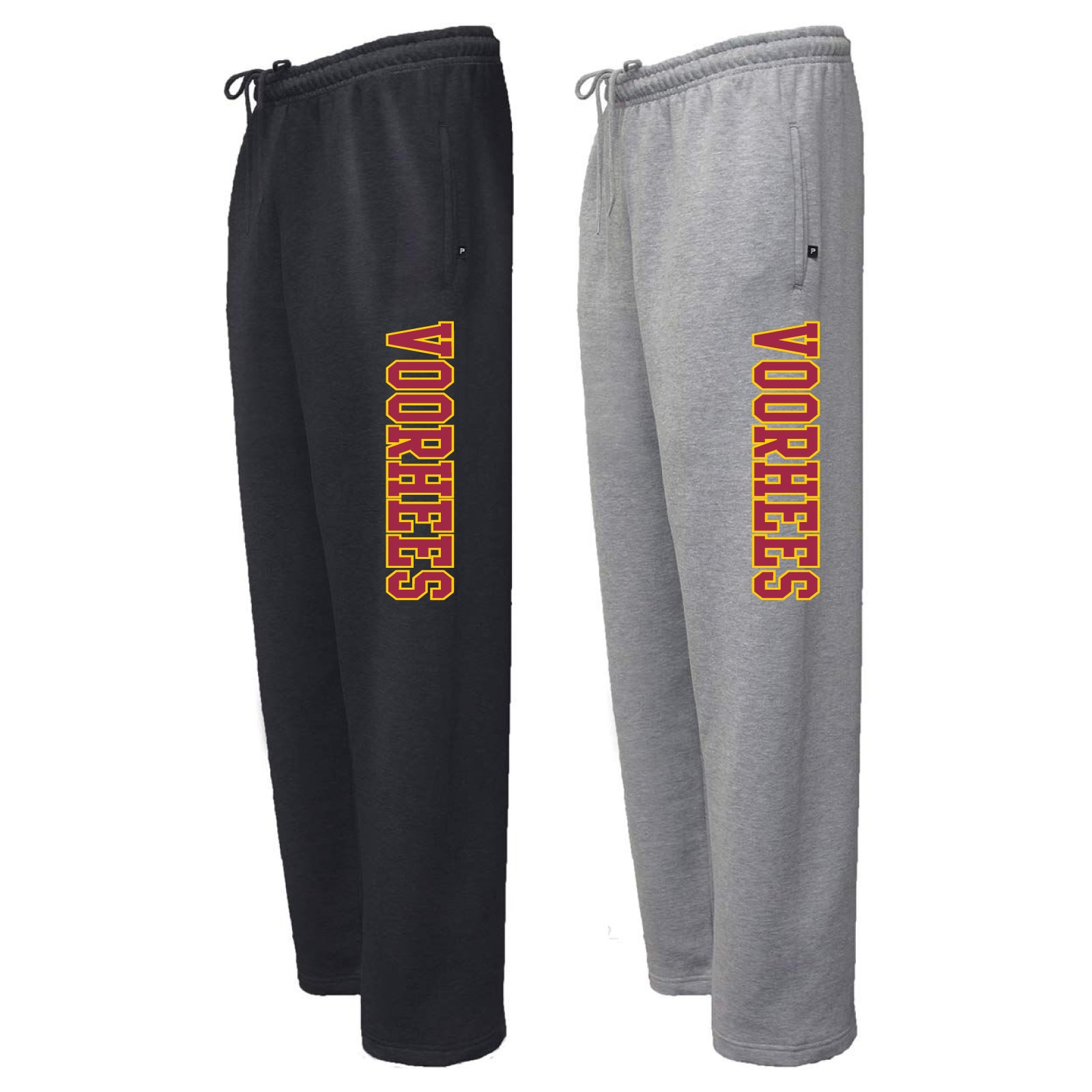 Voorhees H.S. - Youth / Adult Open-Bottom Sweatpants