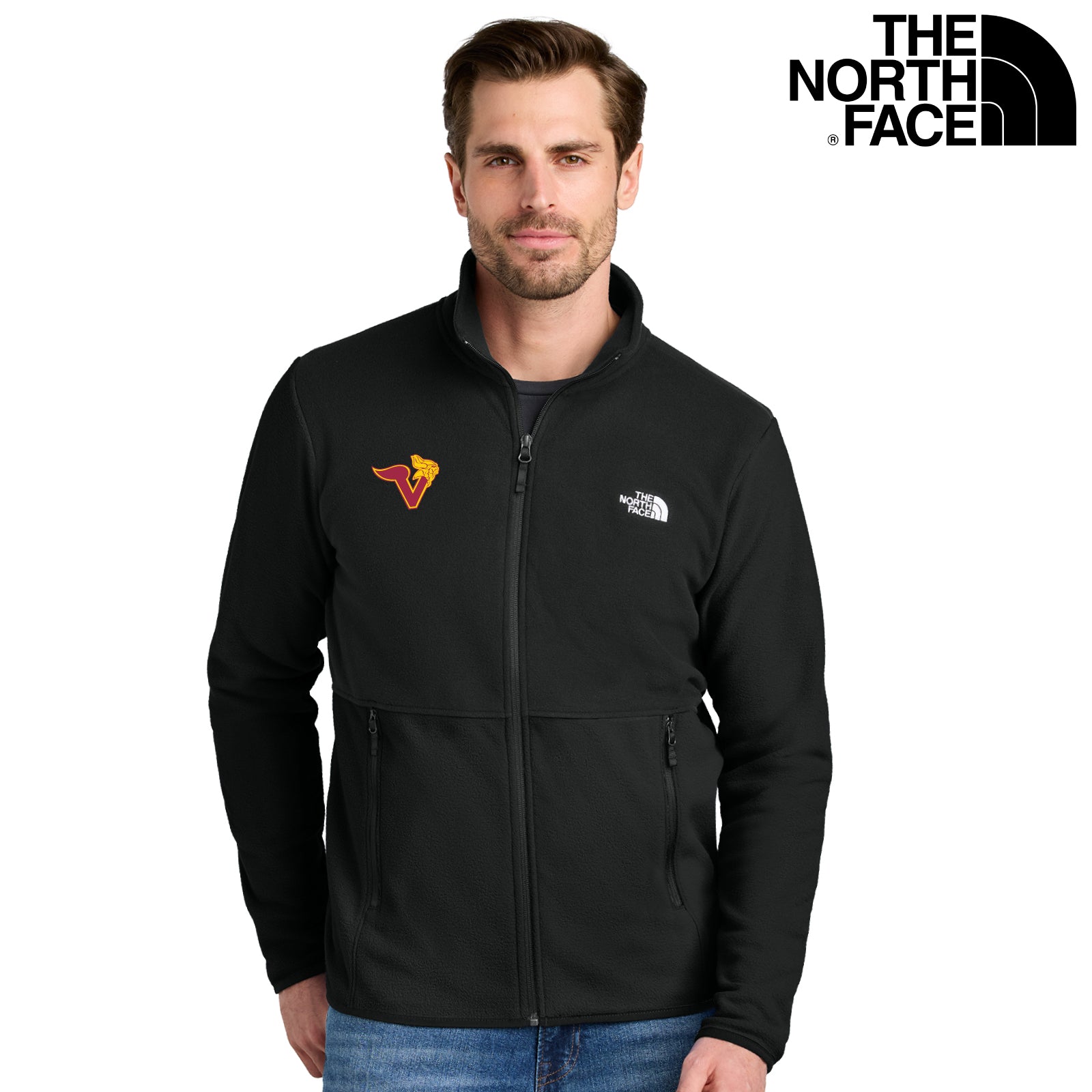 Voorhees H.S. - Embroidered The North Face® Men's/Women's Glacier Full-Zip Fleece Jacket