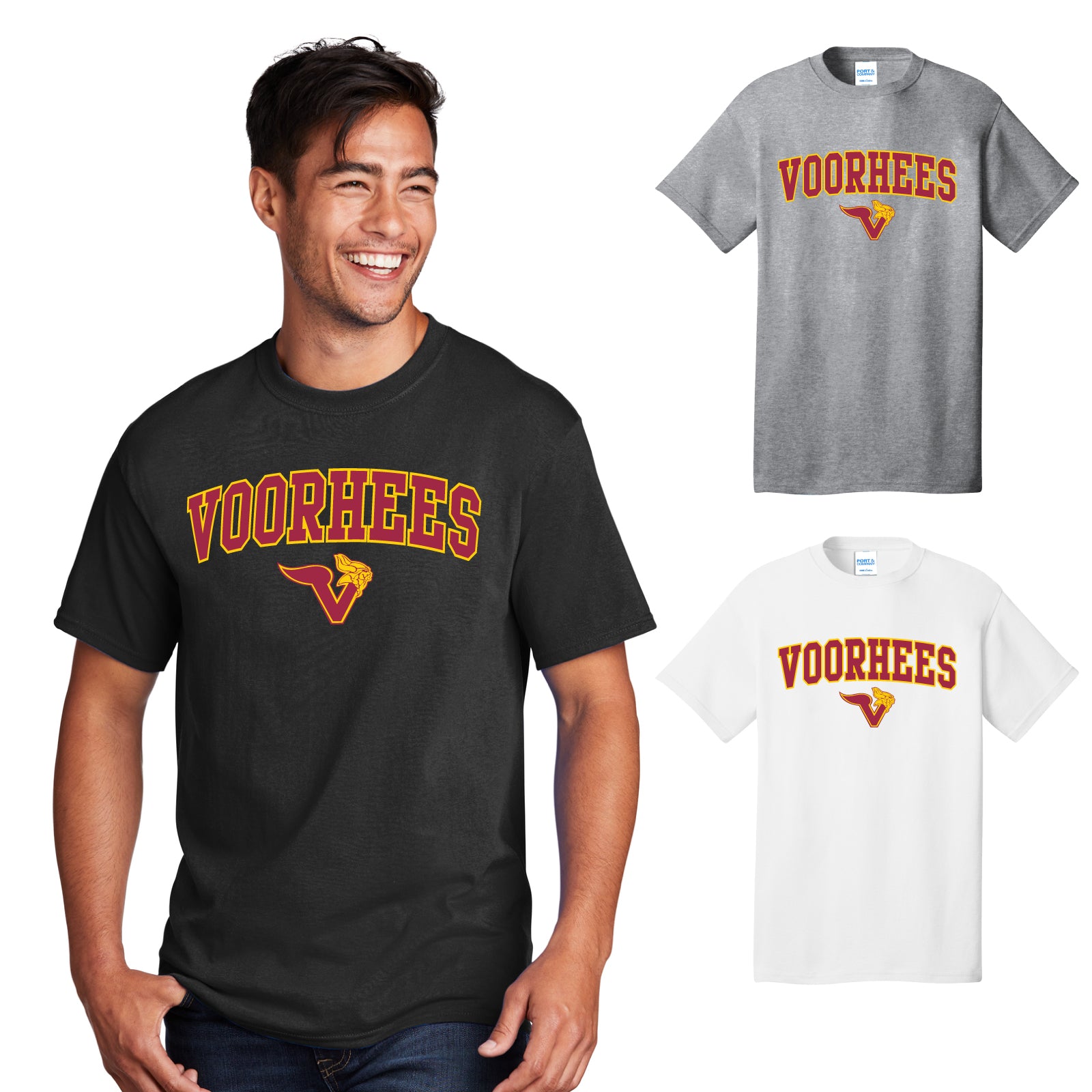 Voorhees H.S. - Men's/Women's Cotton Short Sleeve Tee