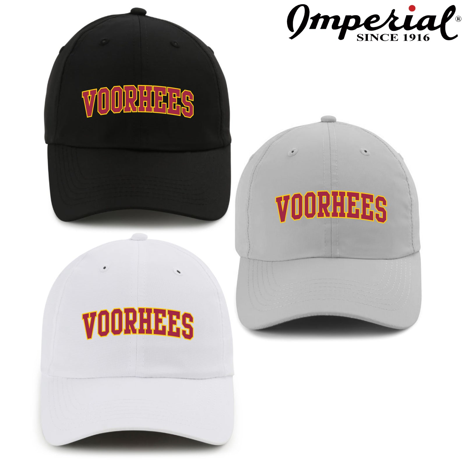 Voorhees H.S. - Embroidered Imperial® Adjustable Performance Cap