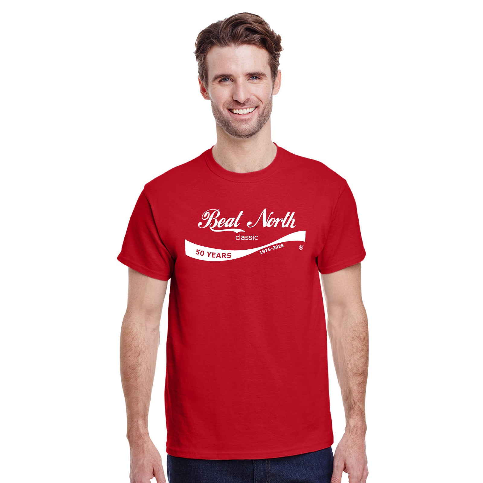 Voorhees H.S. Staff - Adult Unisex 'Beat North' Cotton Short Sleeve Tee