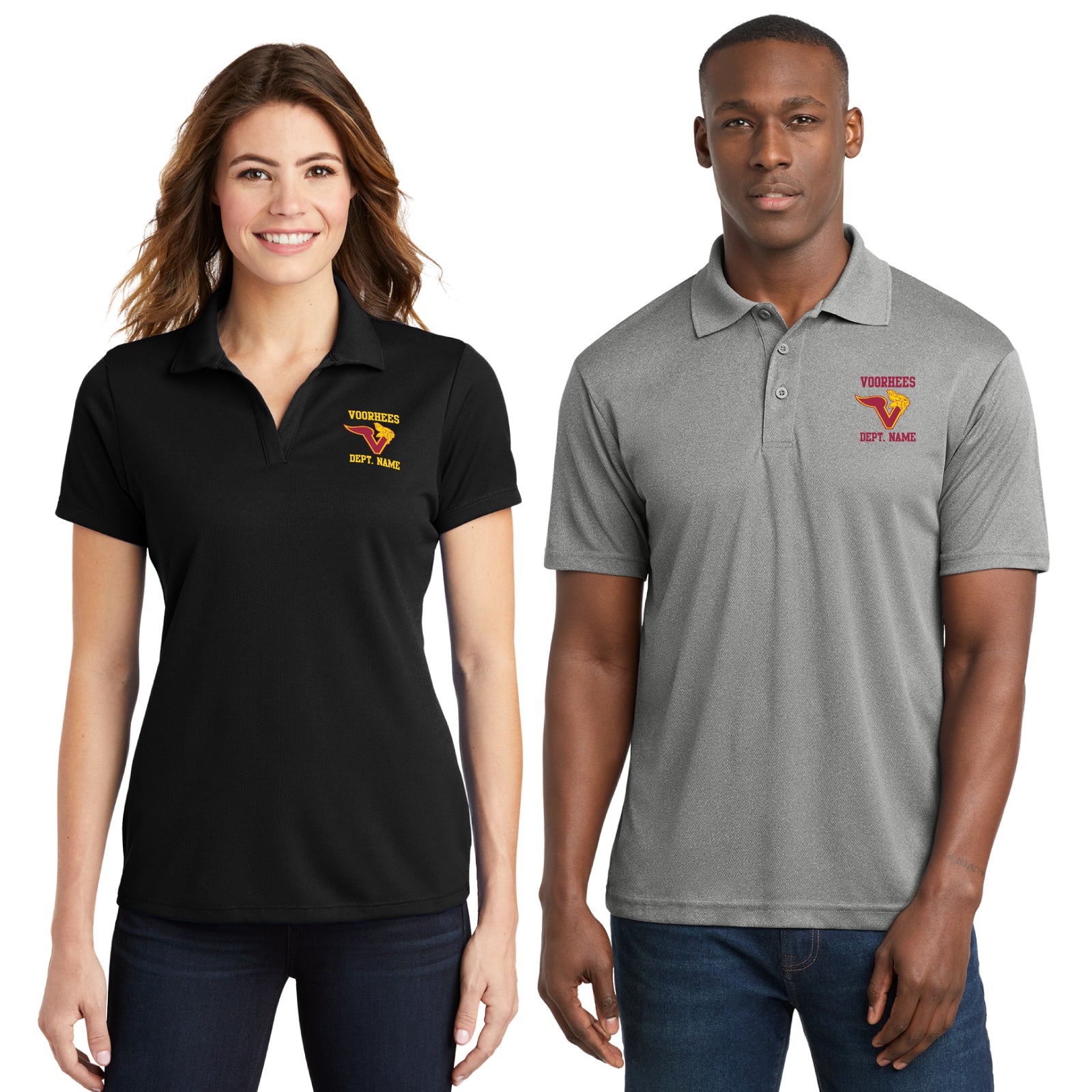 Voorhees H.S. Staff - Men's / Women's RacerMesh® Polo