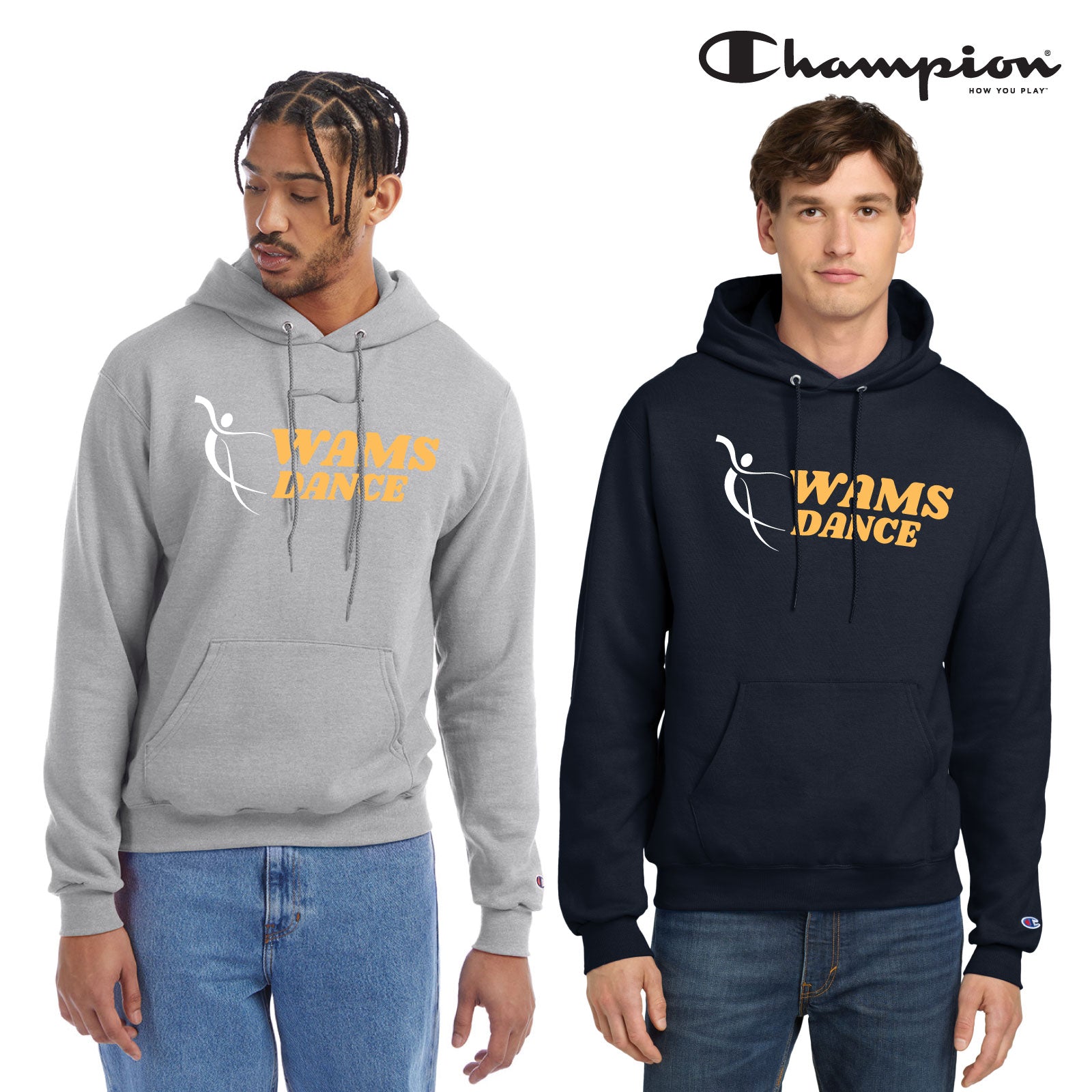 WAMS Dance - Champion® Adult Unisex Powerblend Hooded Sweatshirt