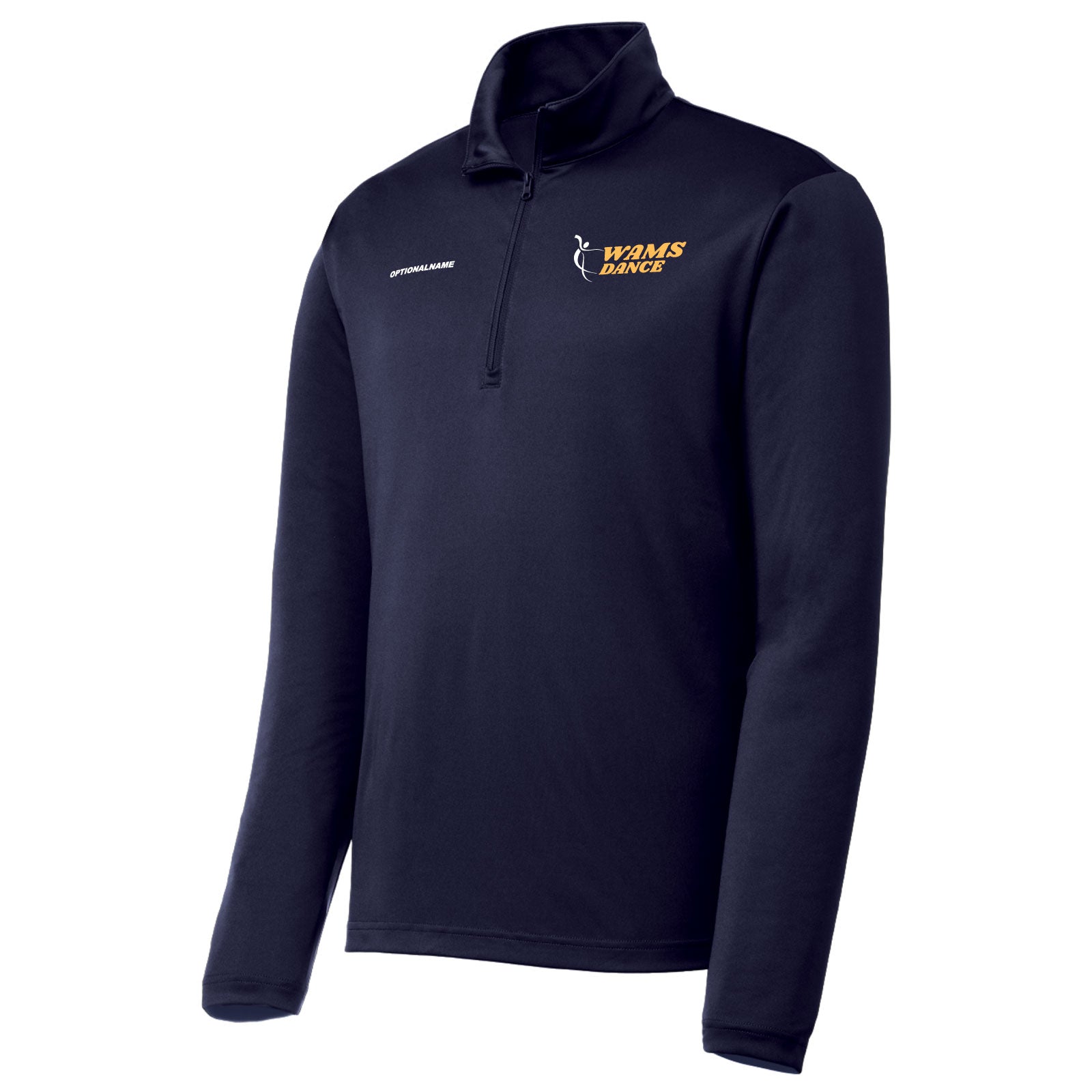WAMS Dance - Youth / Women's / Adult Unisex Lightweight Quarter-Zip Pullover