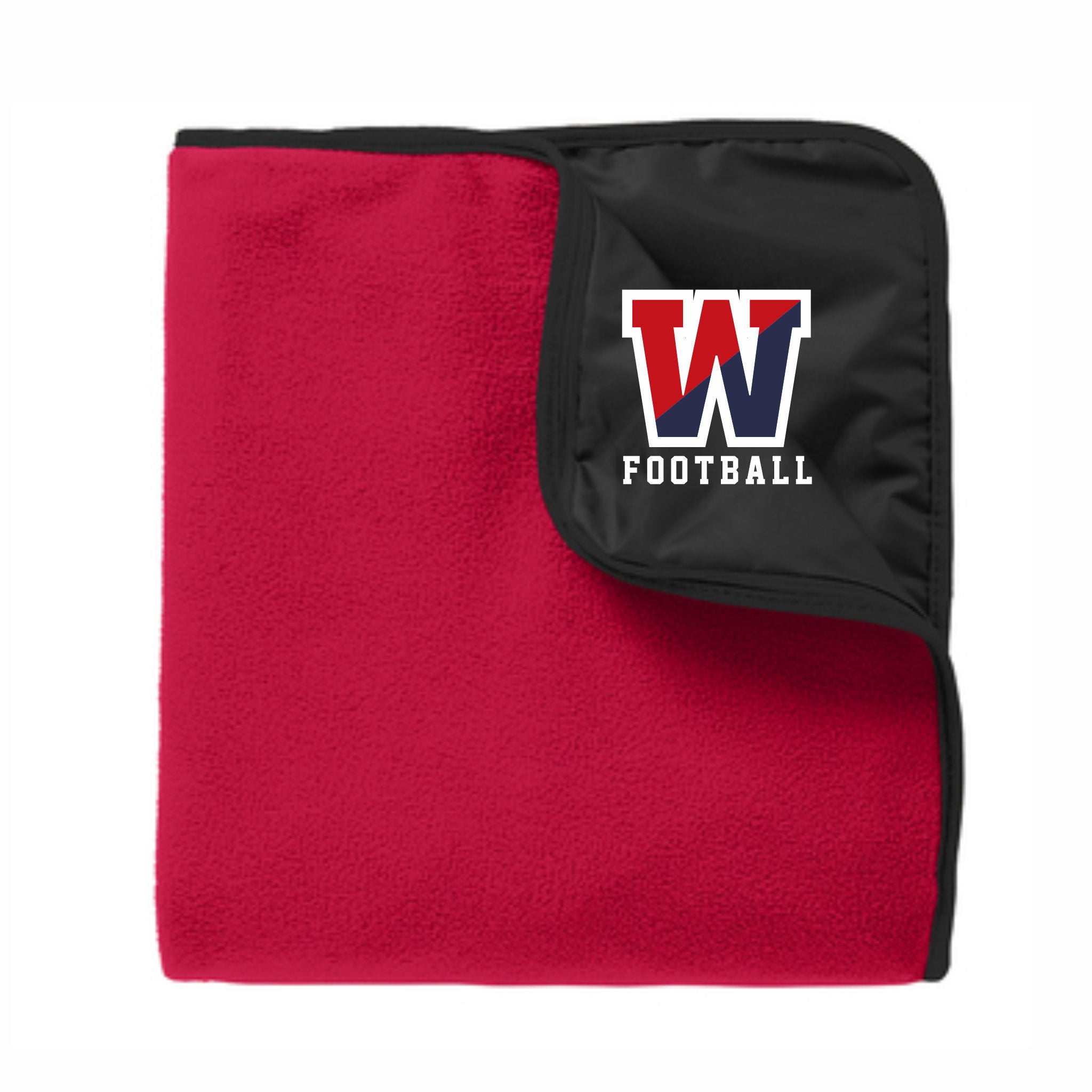 08. Wall HS Football - Travel Blanket