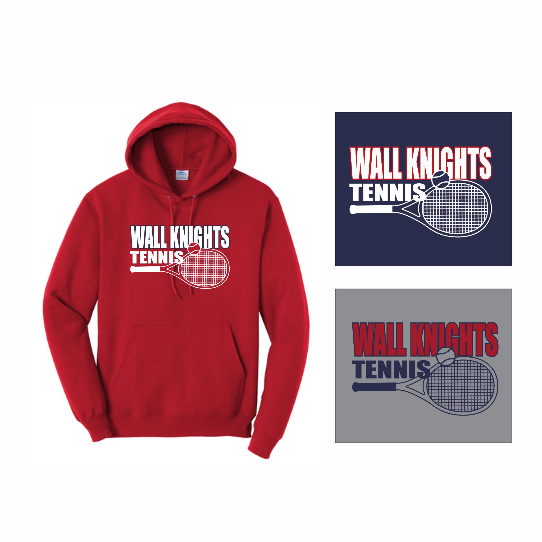 01. Wall Girls Tennis - Hoodie