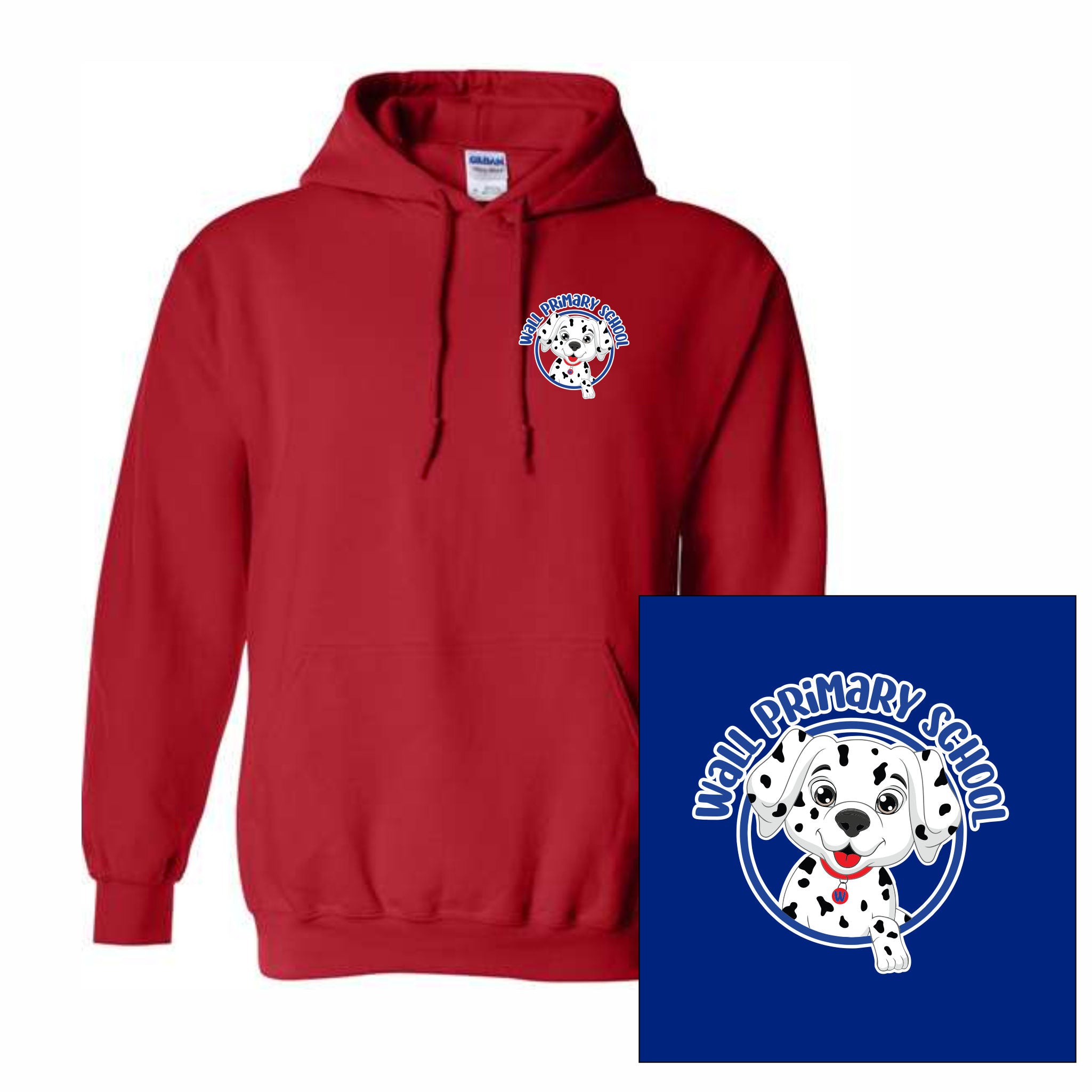 Wall Primary - Youth & Adult Hoodie